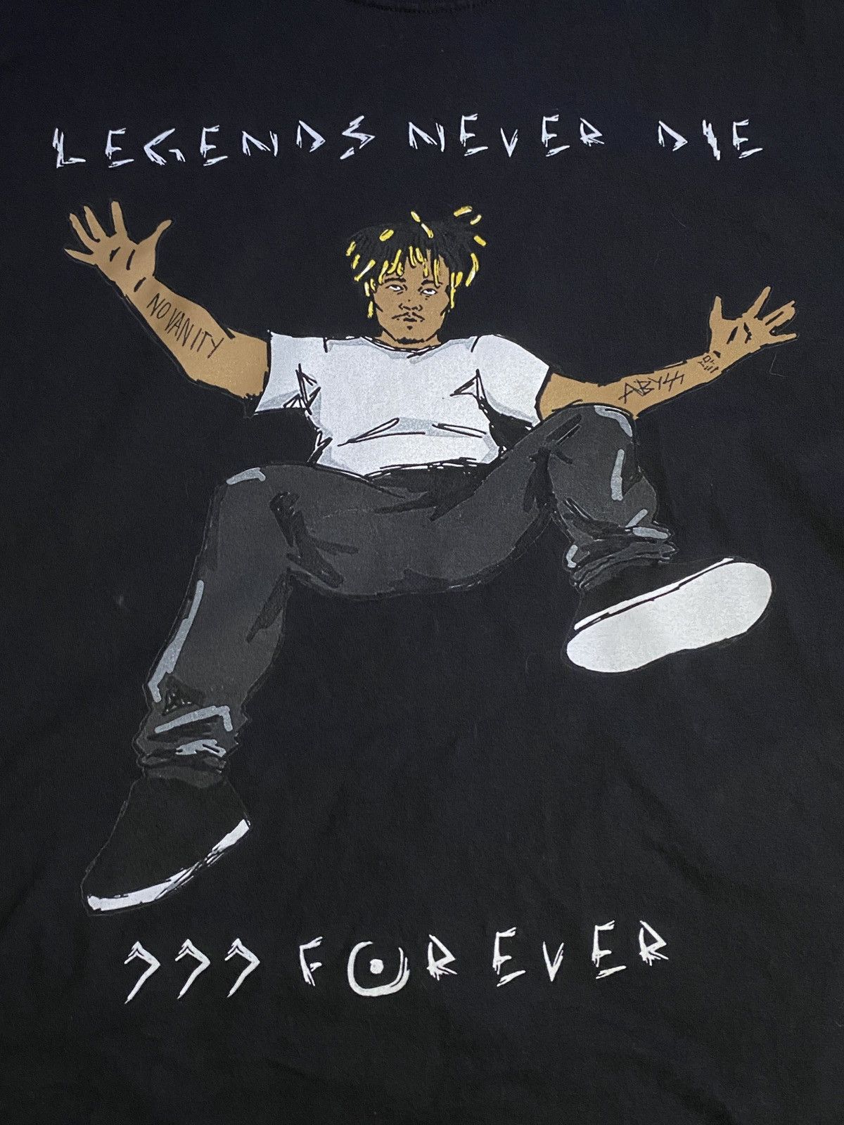 999 Club Juice WRLD Legends never die tee Size US XXL / EU 58 / 5 - 3 Thumbnail