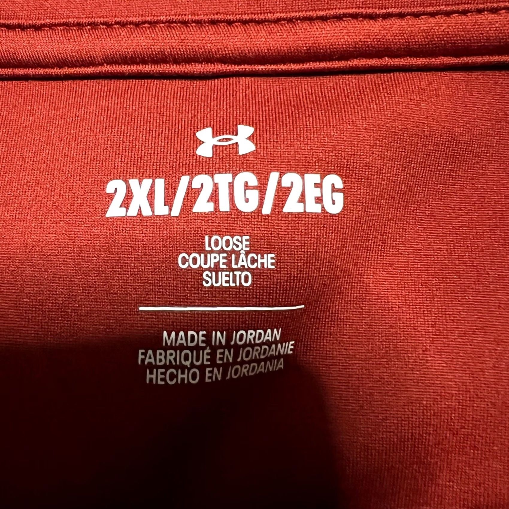 Under Armour Under Armour Shirt Mens XXL UA Motion Quarter Zip Rust Red 2XL Regular Mens Size US XXL / EU 58 / 5 - 7 Thumbnail