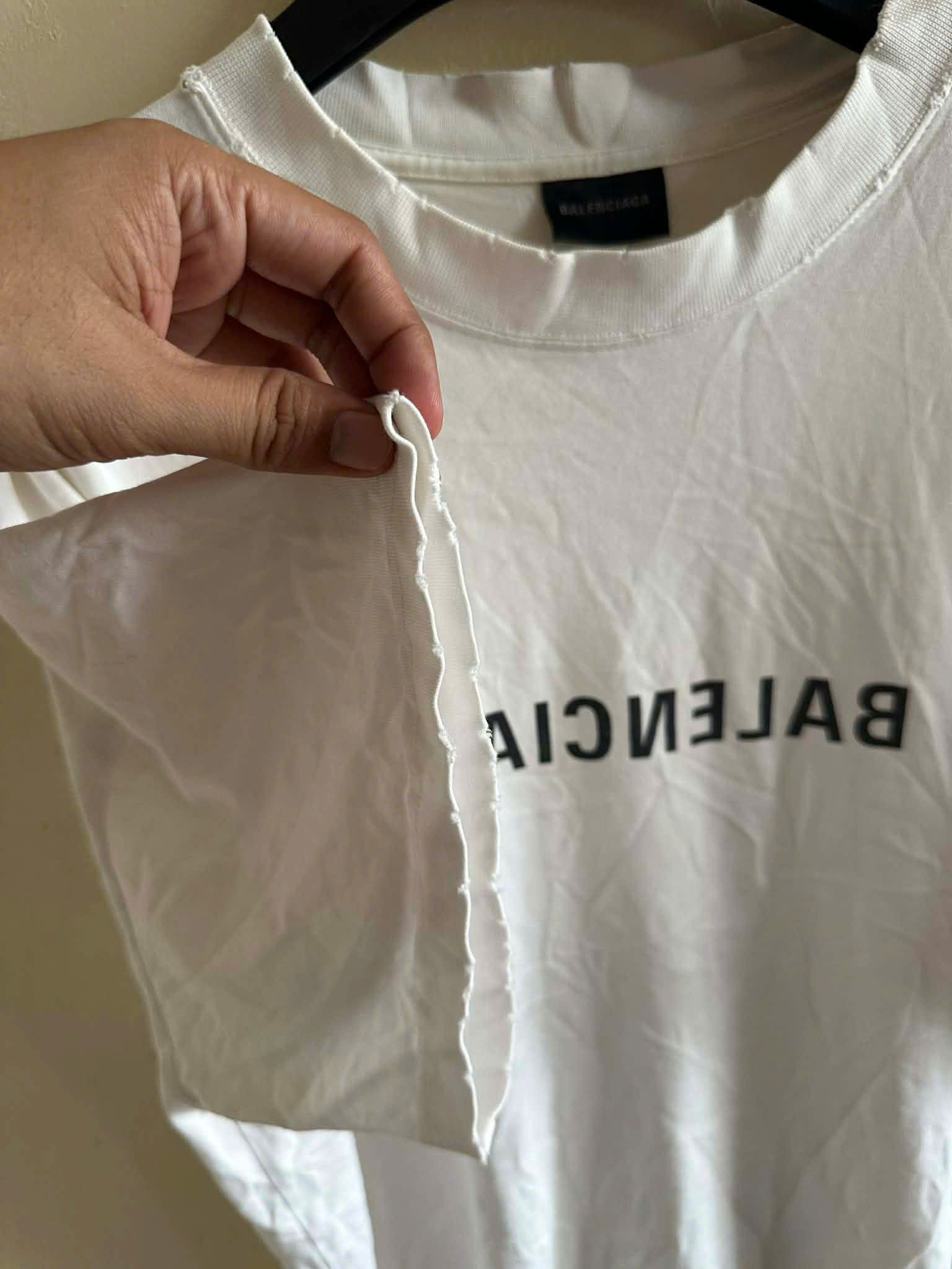 Balenciaga T SHIRT BALENCIAGA Size US L / EU 52-54 / 3 - 3 Thumbnail