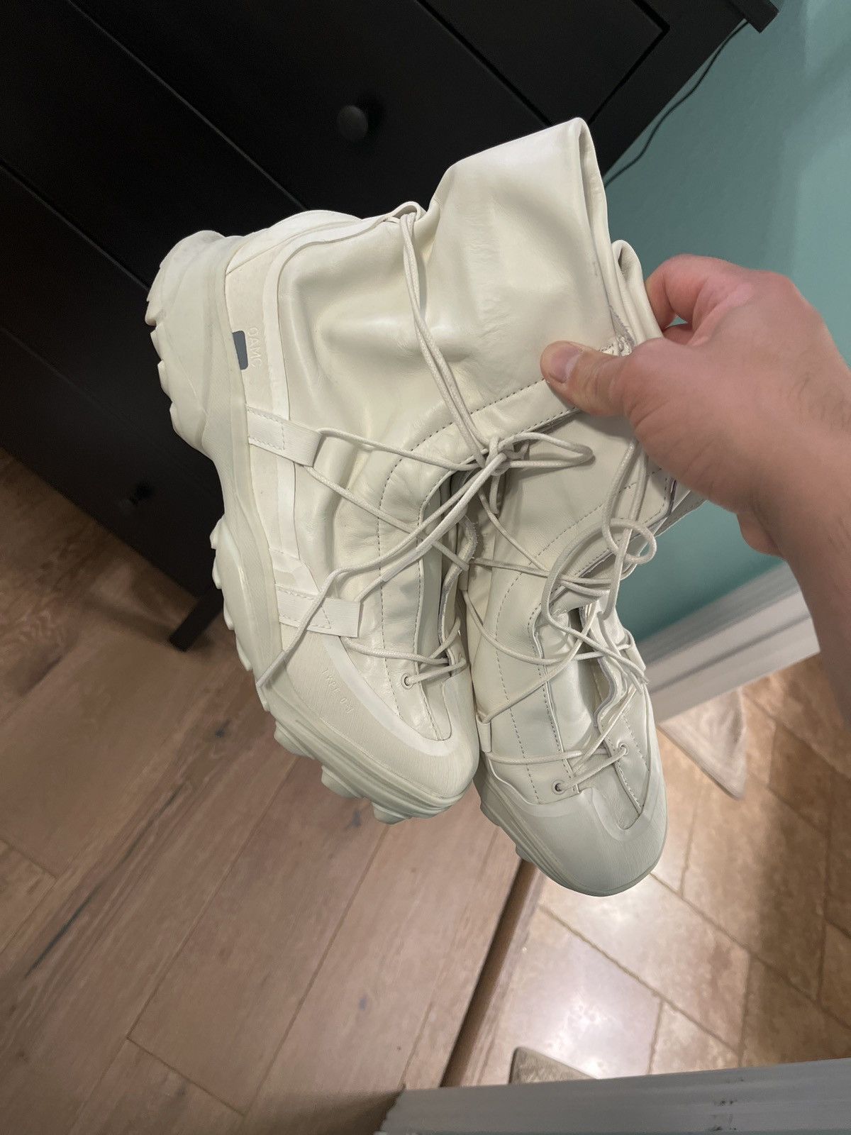 Adidas × OAMC Type 0-3 Leather Sneakers Size US 8 / EU 41 - 12 Thumbnail