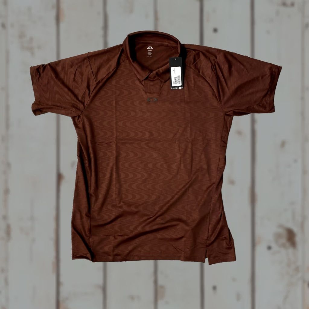 Oakley Oakley Shirt Mens L Red Polo Golf Size New With Tags Size US L / EU 52-54 / 3 - 1 Thumbnail