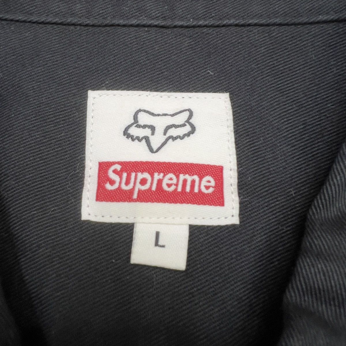 Fox Racing × Honda × Supreme Supreme x Honda x Fox Racing Work Shirt Size US L / EU 52-54 / 3 - 5 Thumbnail