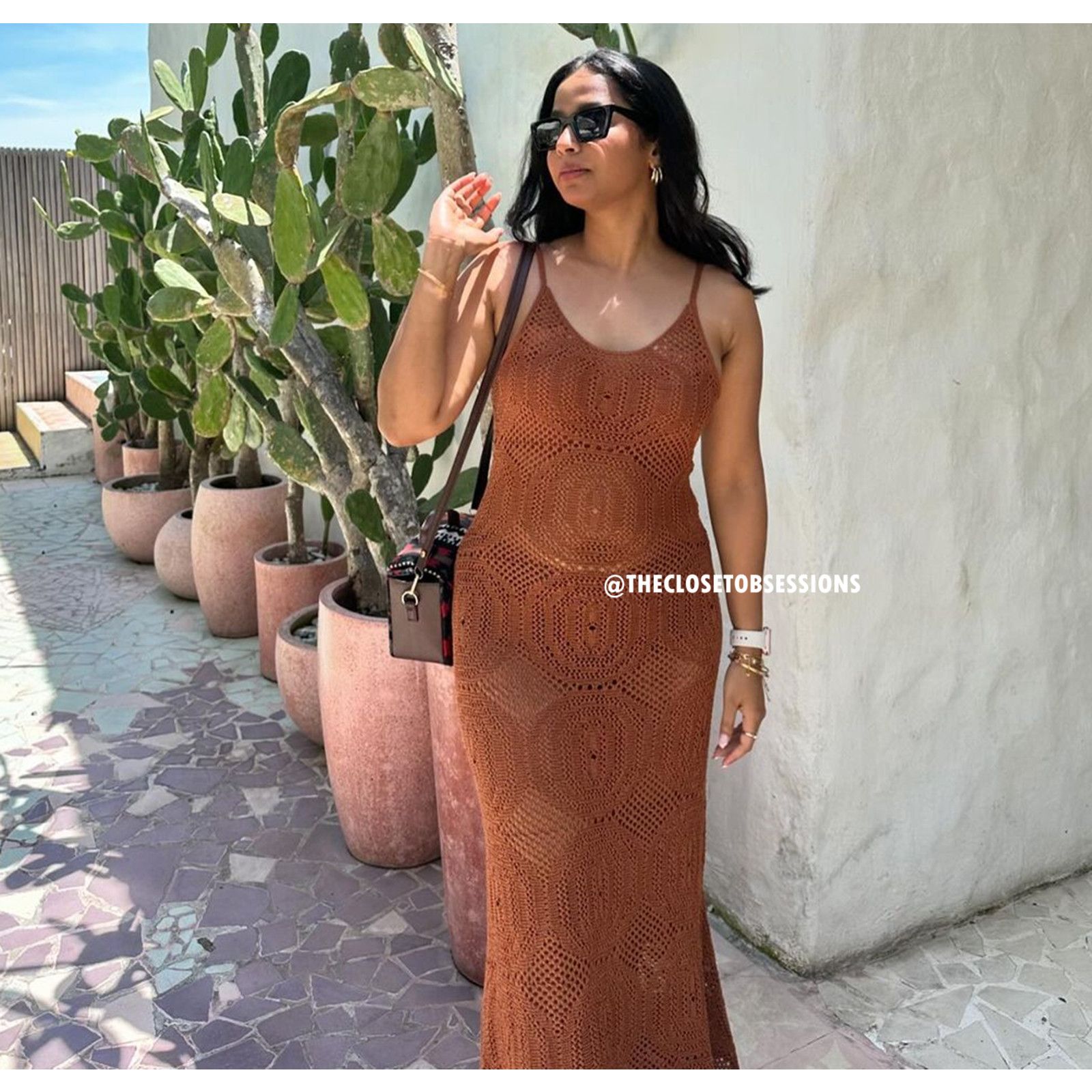 Mango MANGO BLOGGER FAVE!!! Knit Maxi Dress NWT Size M / US 6-8 / IT 42-44 - 17 Thumbnail