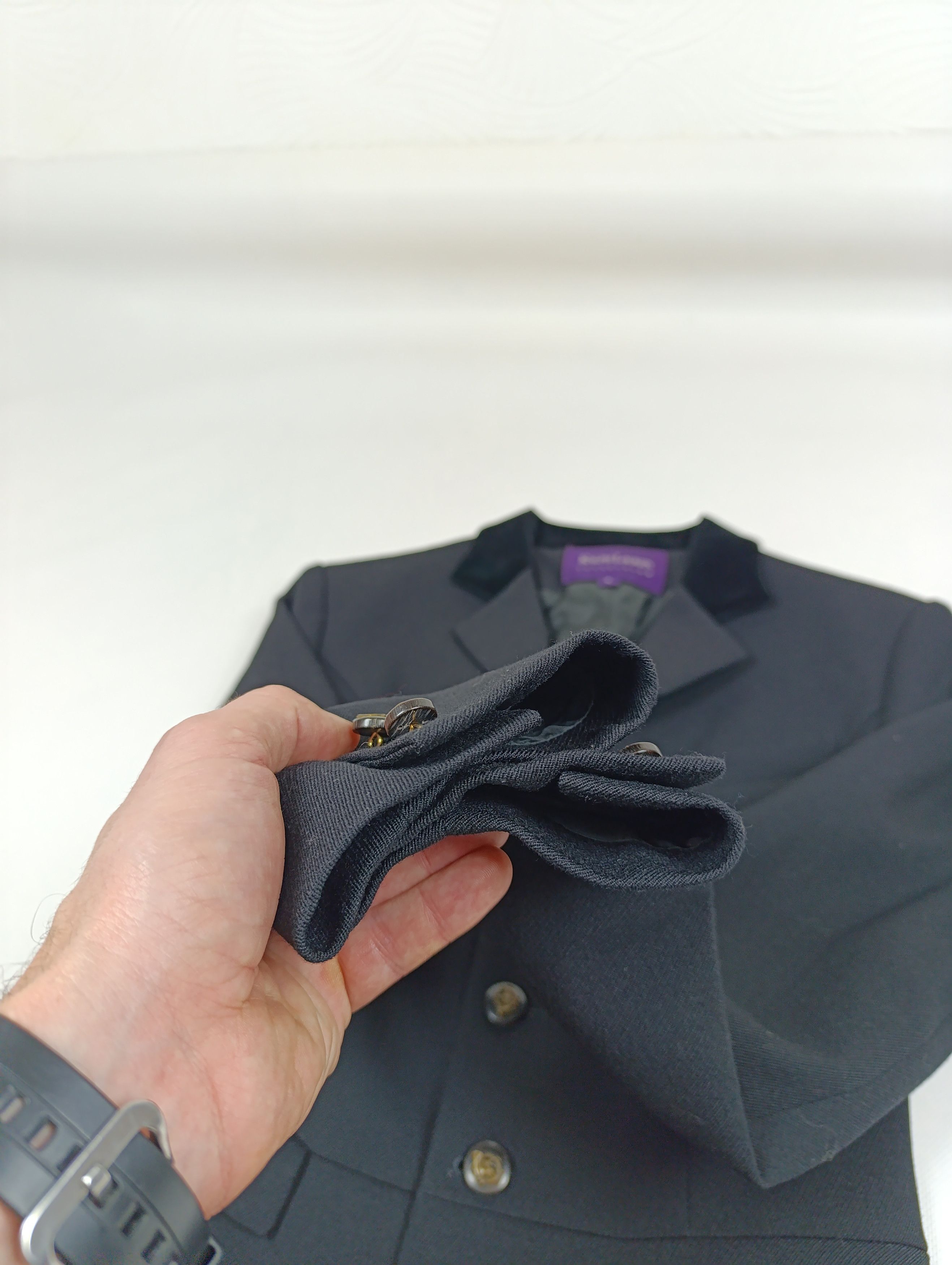 Polo Ralph Lauren POLO RALPH PURPLE LABEL WOMEN'S WOOL COAT Size M / US 6-8 / IT 42-44 - 8 Thumbnail