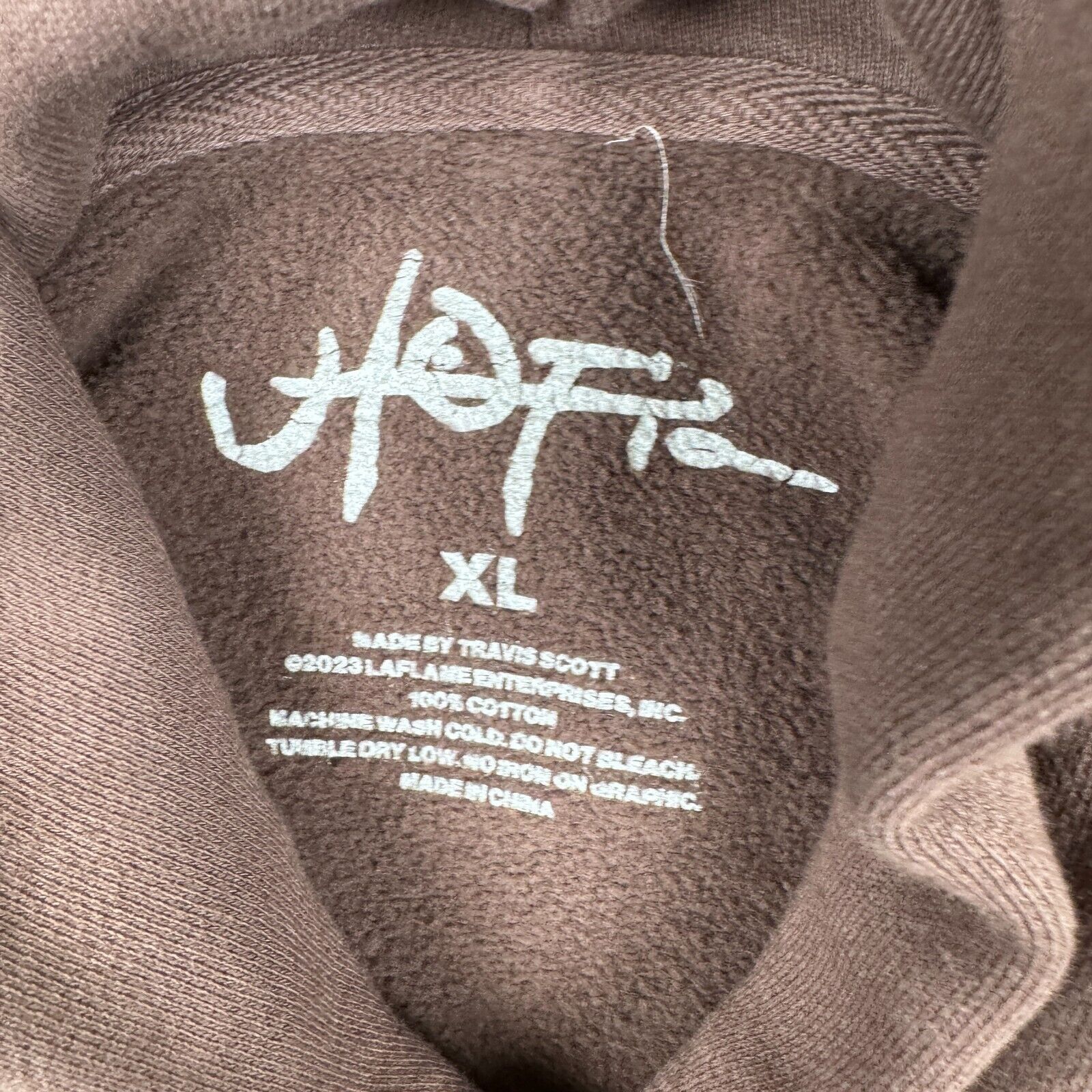 Cactus Plant Flea Market Utopia Travis Scott Hoodie Men's XL Brown Boxy Topia Pack A2 Size US XL / EU 56 / 4 - 3 Thumbnail
