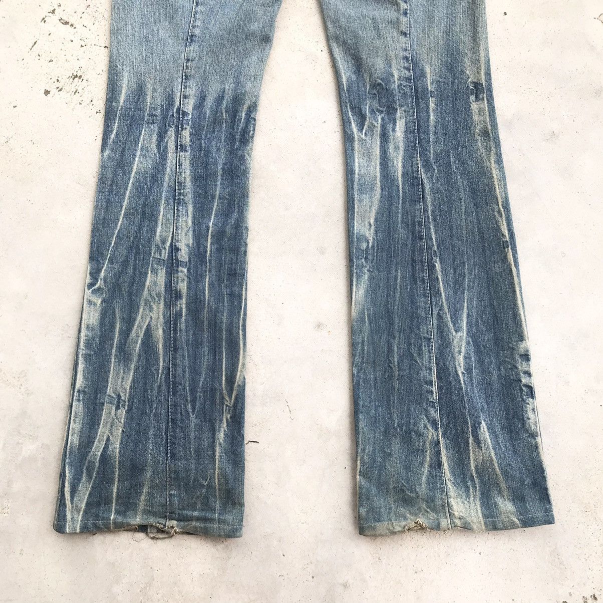 Hysteric Glamour Y2K London Denim / Hysteric Glamour Style Flare Jeans Denim Size 28" / US 6 / IT 42 - 8 Thumbnail