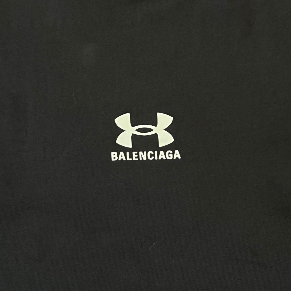 Balenciaga × Under Armour BALENCIAGA 2025SS UNDER ARMOUR Logo Print Oversized T-Shirt Size US XS / EU 42 / 0 - 3 Thumbnail