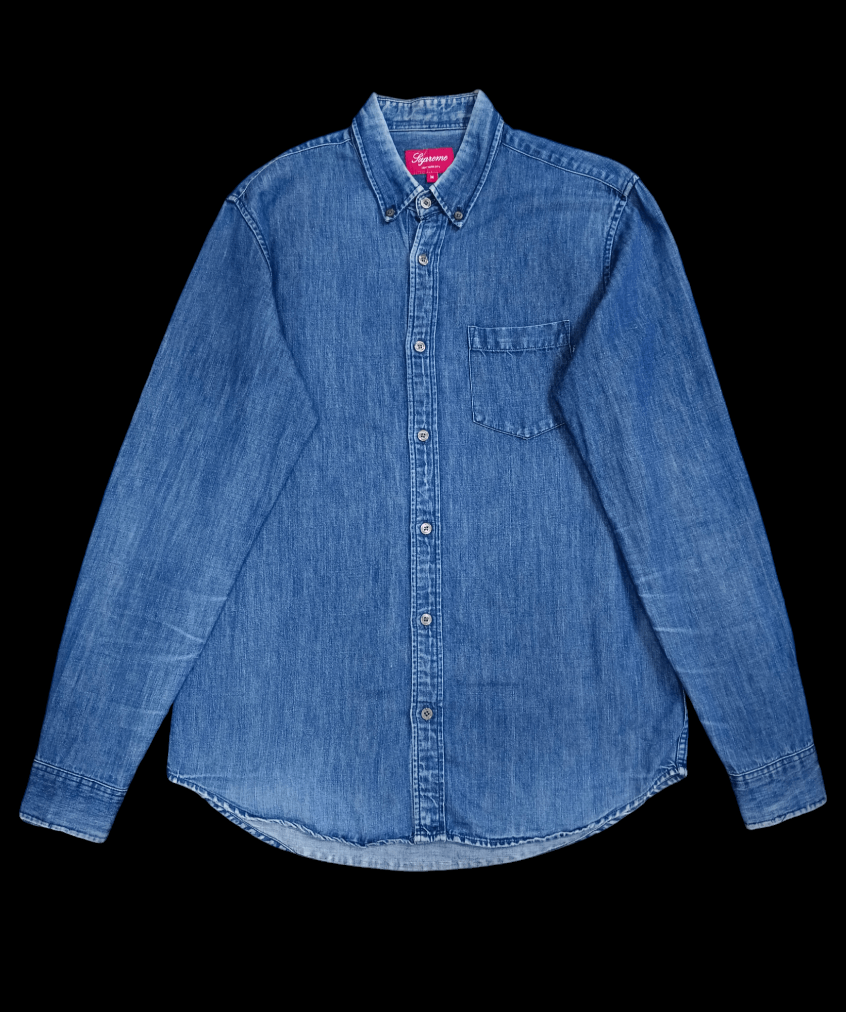 Supreme 0G🔥GRAIL DiSTRESSED DENIM SHIRT SUPREME | Grailed