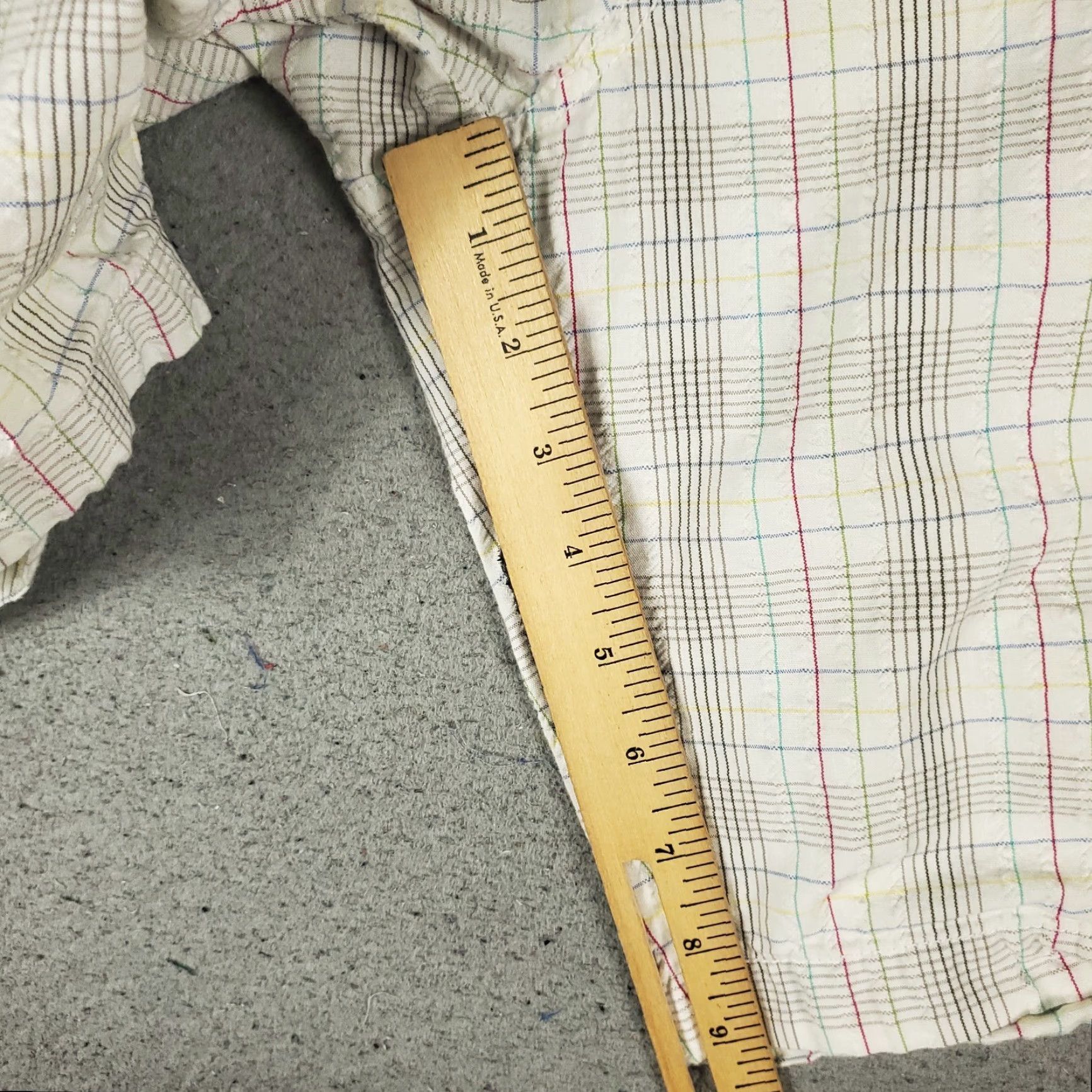 Tommy Bahama VINTAGE Tommy Bahama Men’s Shorts Size 34 Gray Plaid Chino Flat Front Cotton Summer Casual Size US 34 / EU 50 - 6 Thumbnail