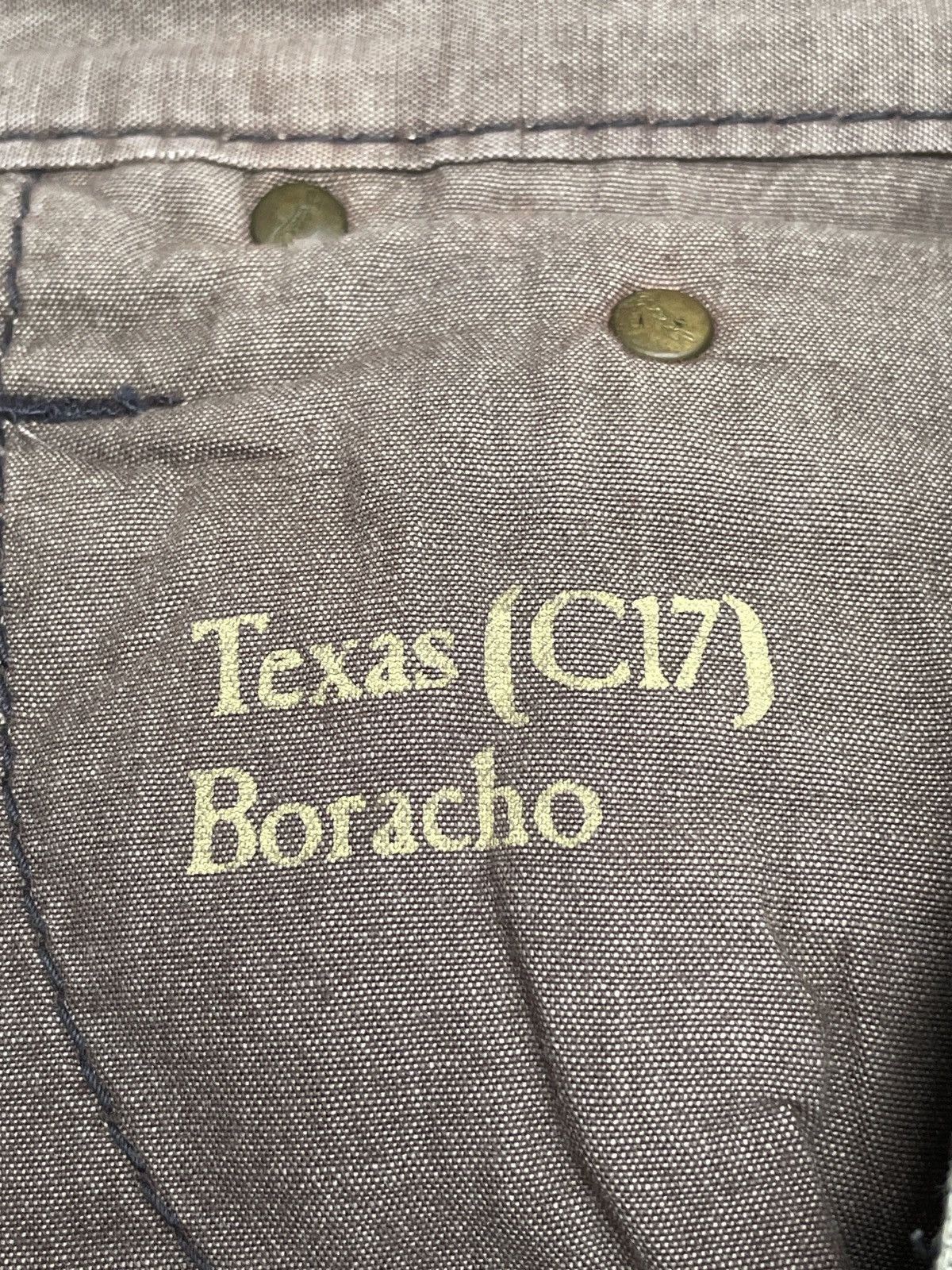 Japanese Brand × Vintage Rare Design Vintage Japanese Brand Texas Boracho Jeans 2000s Size US 34 / EU 50 - 9 Thumbnail