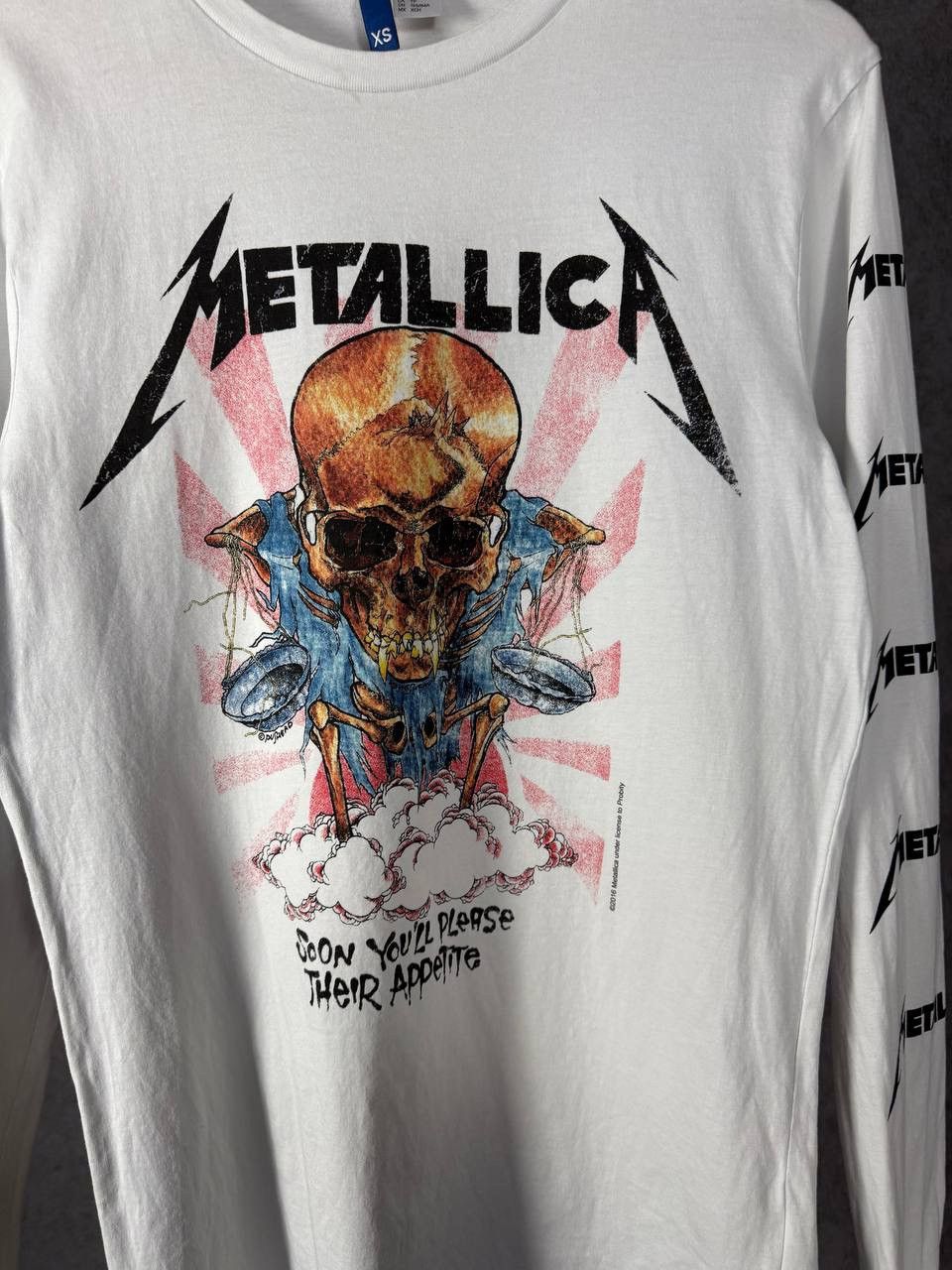 Metallica Metallica skull rock band longsleeve Size US XS / EU 42 / 0 - 2 Thumbnail