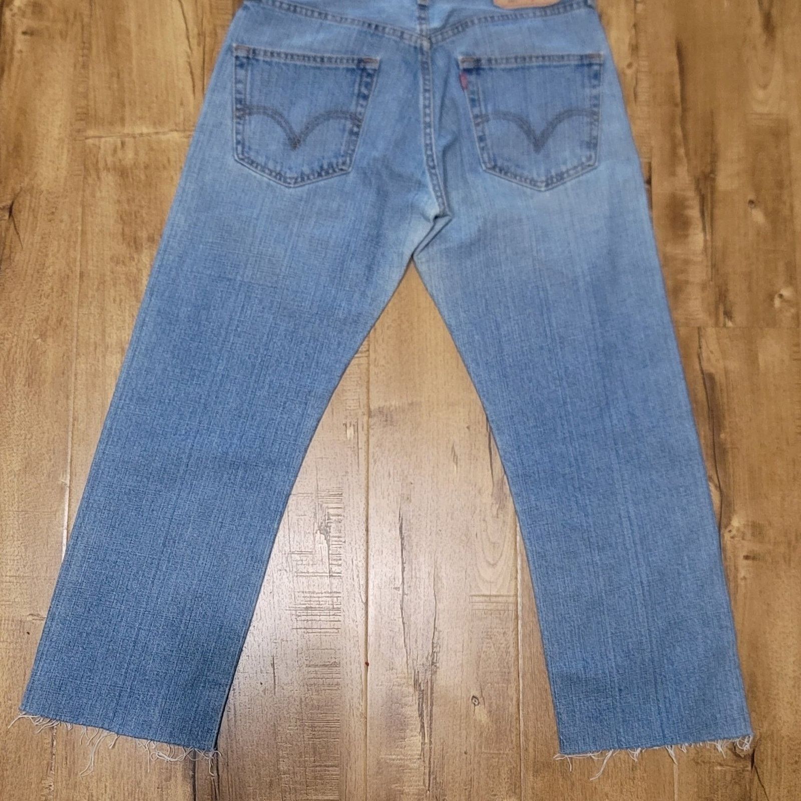 Levi's Levi's 501 Custom Hand Painted Jeans Size 30" / US 8 / IT 44 - 4 Thumbnail