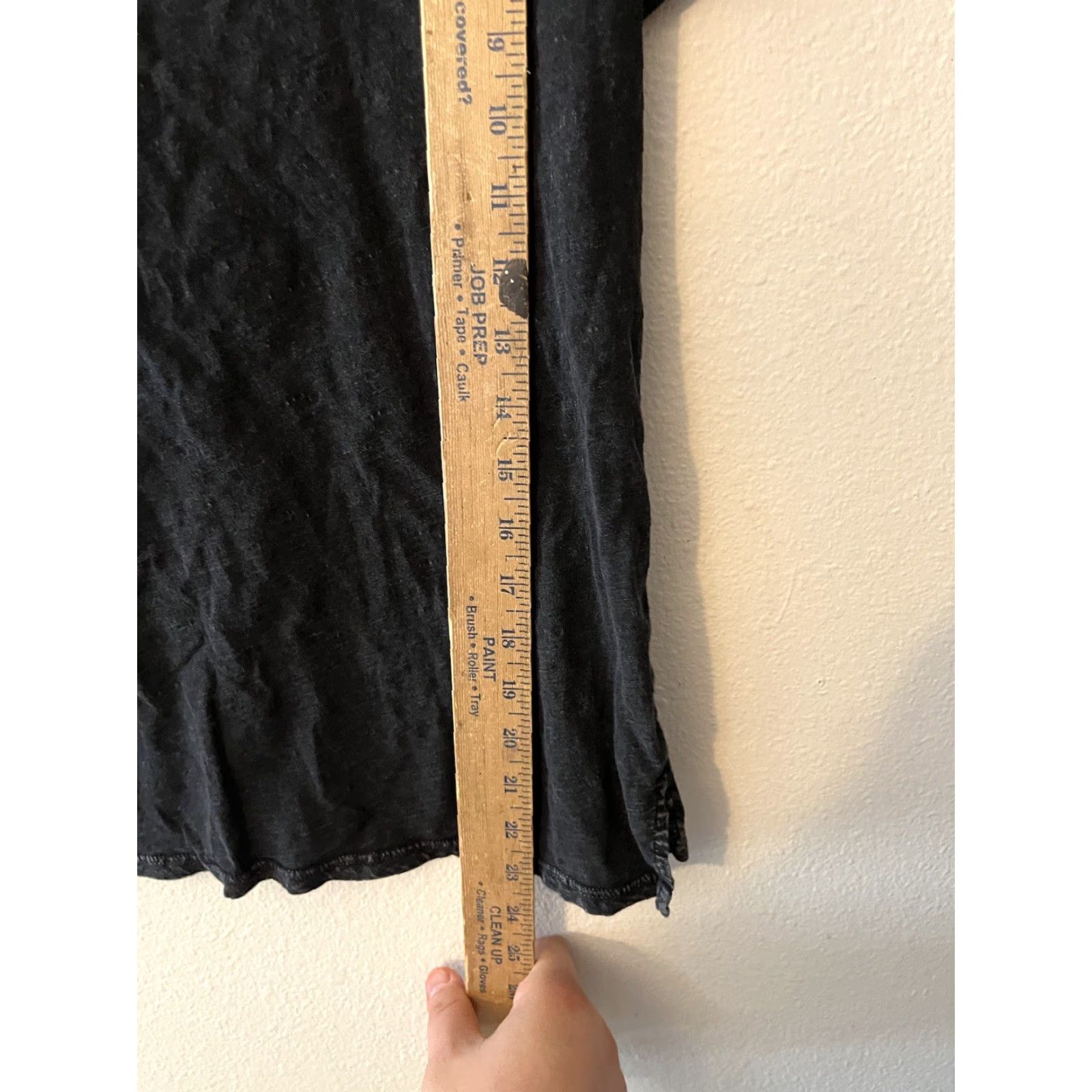 Lucky Brand Lucky Brand T-Shirt Womens Sz S Black Short Sleeve Crew Neck 100% Cotton Casual Basic Shirt Size S / US 4 / IT 40 - 4 Thumbnail