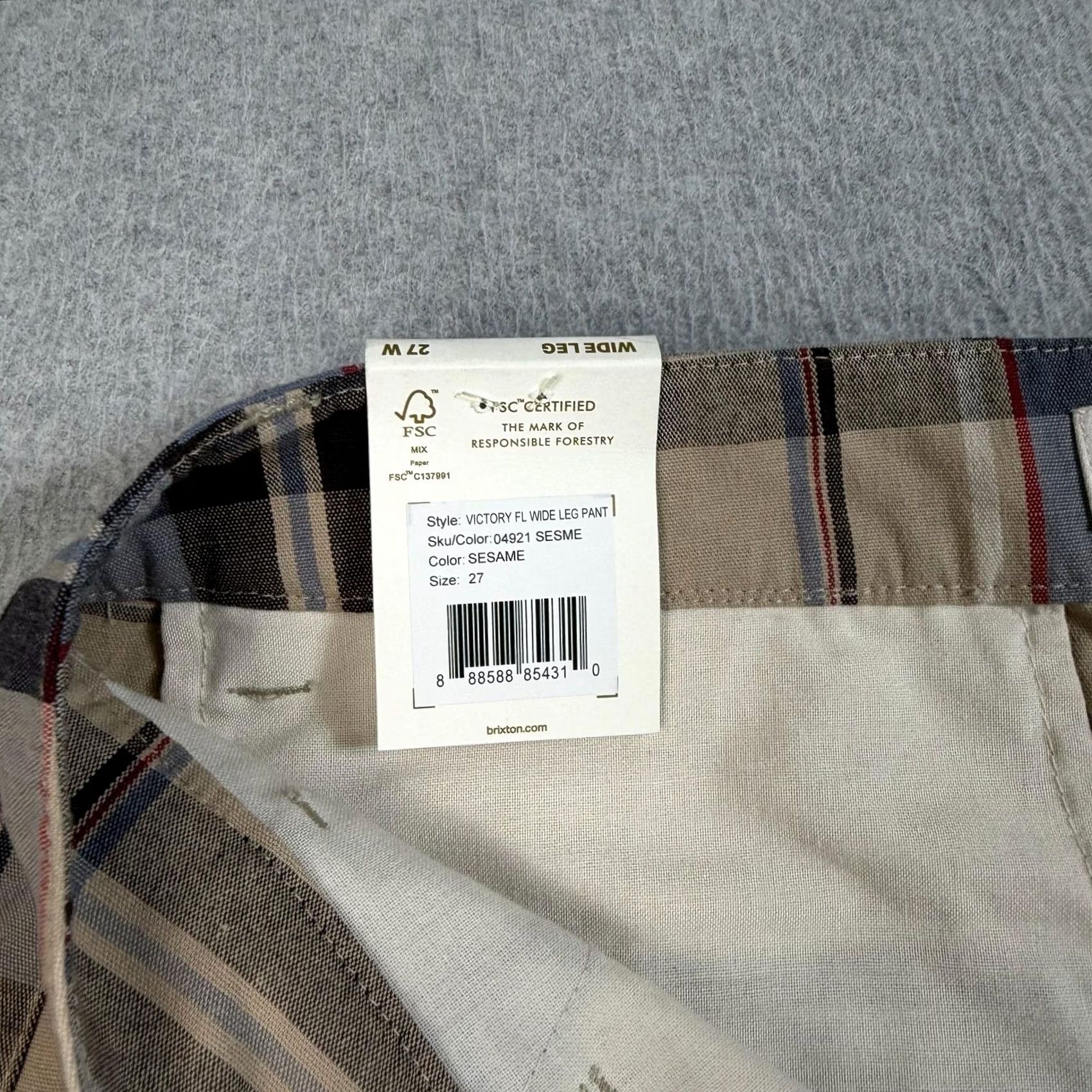 Brixton VINTAGE: No? Size 27" / US 4 / IT 40 - 5 Thumbnail