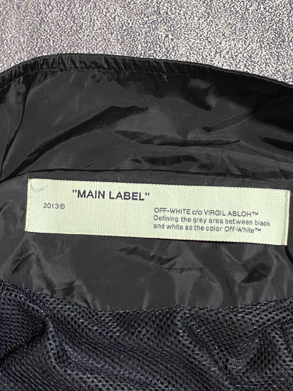 Off-White Off white Logo Nylon Windbreaker Size US M / EU 48-50 / 2 - 3 Thumbnail