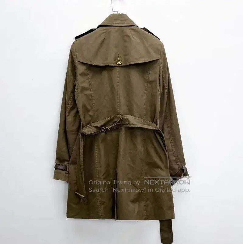 Burberry Burberry Khaki Cotton Blend Trench Coat. Size S / US 4 / IT 40 - 2 Thumbnail
