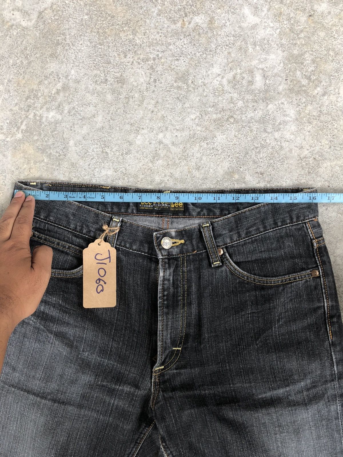Lee Japanese Lee Flared Jeans Distressed Jeans Size US 32 / EU 48 - 19 Thumbnail