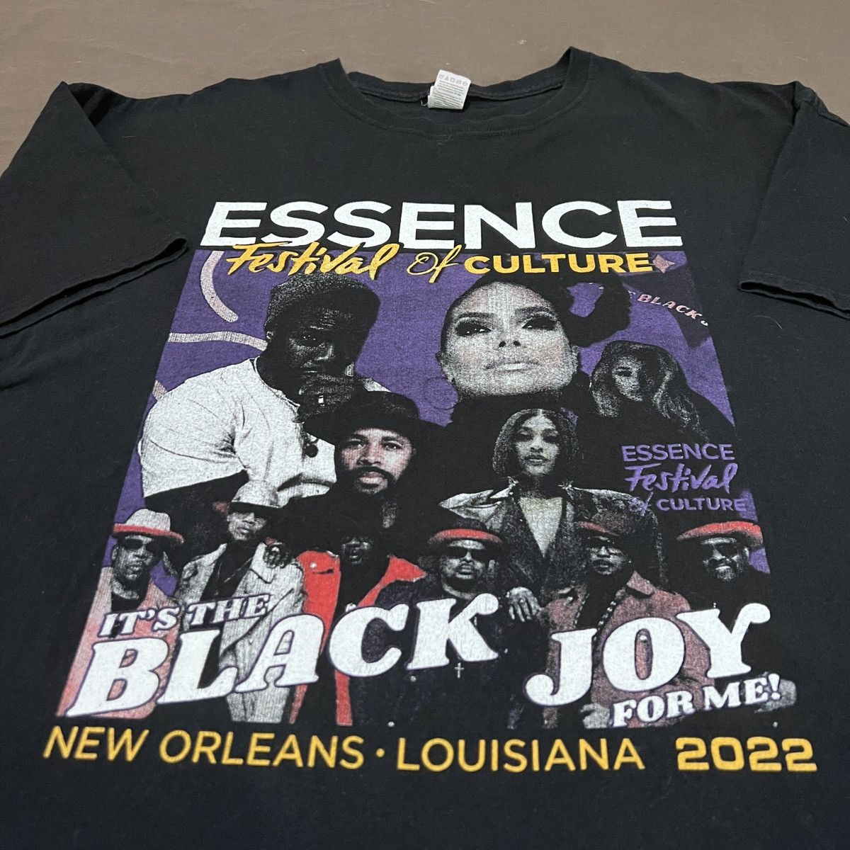Band Tees × Rap Tees 2022 Essence Fest R&B JANET JOHNSON NICKI MINAJ 2XL Size US XXL / EU 58 / 5 - 1 Thumbnail