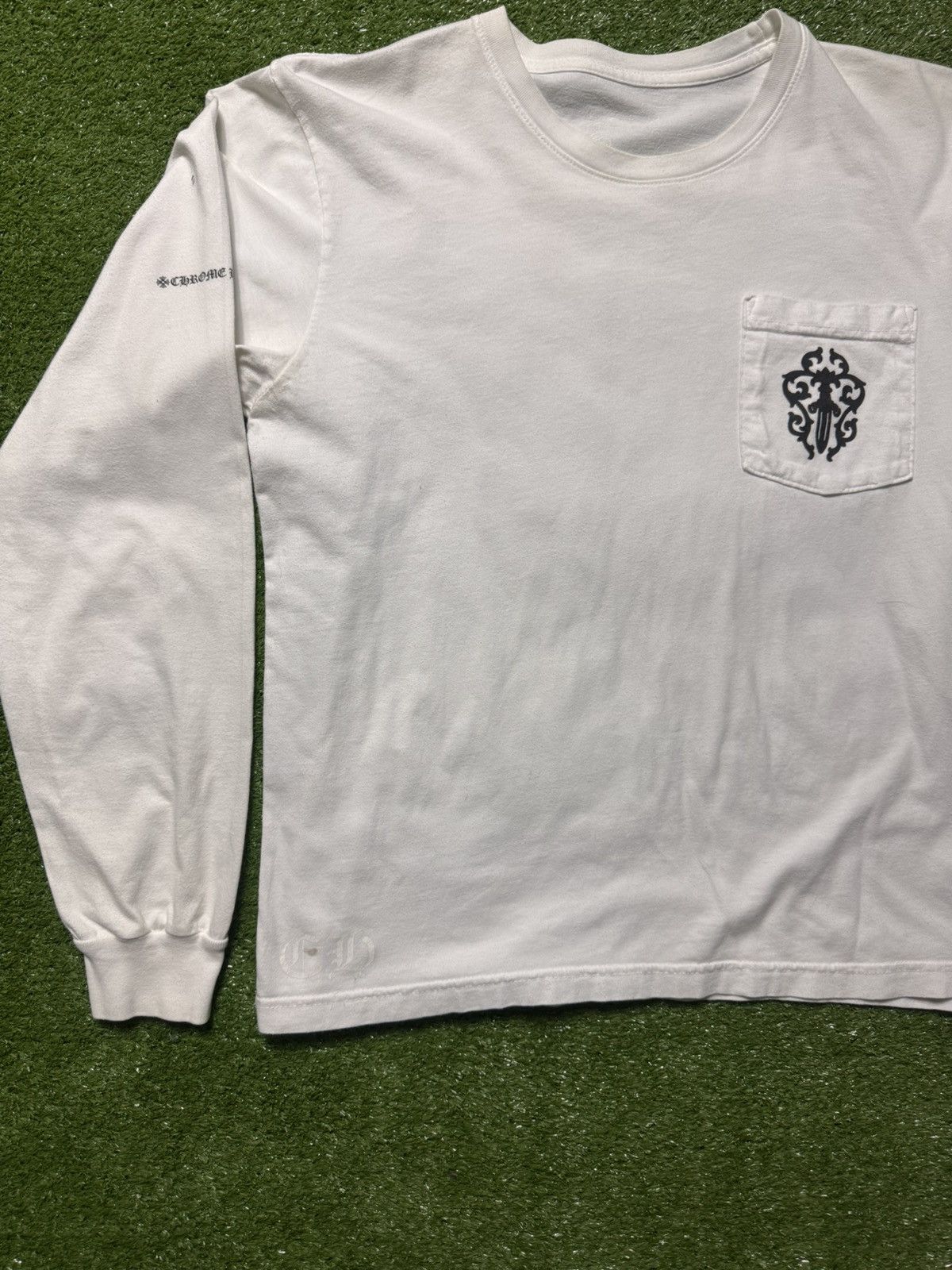 Chrome Hearts Chrome Hearts Half Dagger Long Sleeve Size US M / EU 48-50 / 2 - 2 Thumbnail
