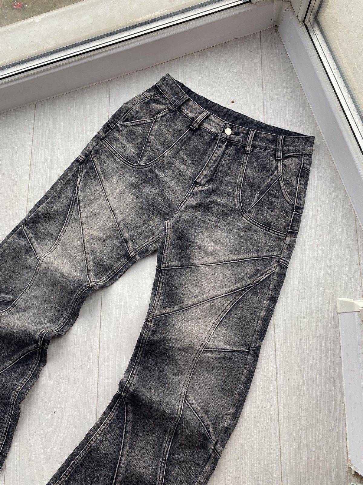 Japanese Brand × Vintage Amazing design y2k jeans opium spider pants japanese Size US 34 / EU 50 - 10 Thumbnail