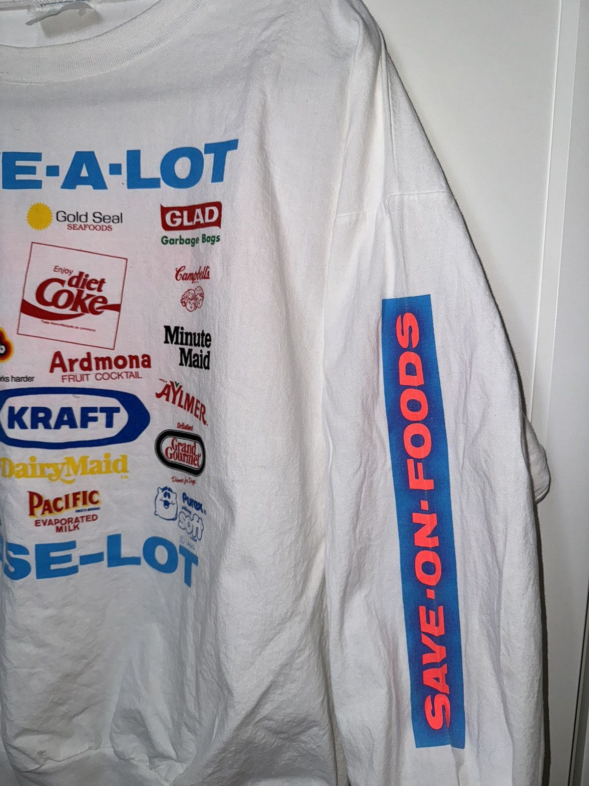 Vintage Vintage USA American sweatshirt 80s 90s y2k food contours Size US S / EU 44-46 / 1 - 3 Thumbnail
