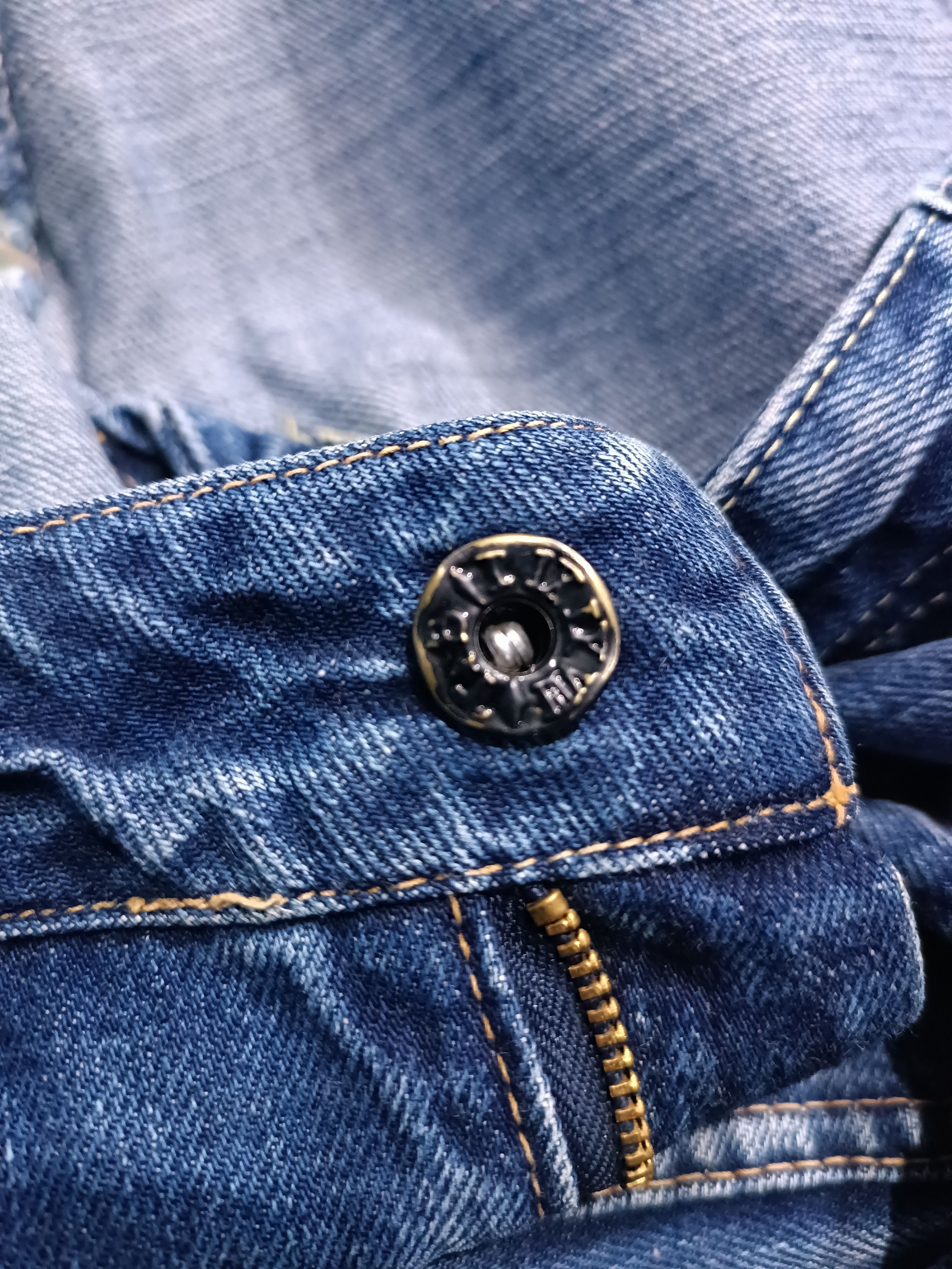 Japanese Brand × Self Edge ⚡ Selvedge ⚡Denim Pants Yellow Line Size 31" - 9 Thumbnail