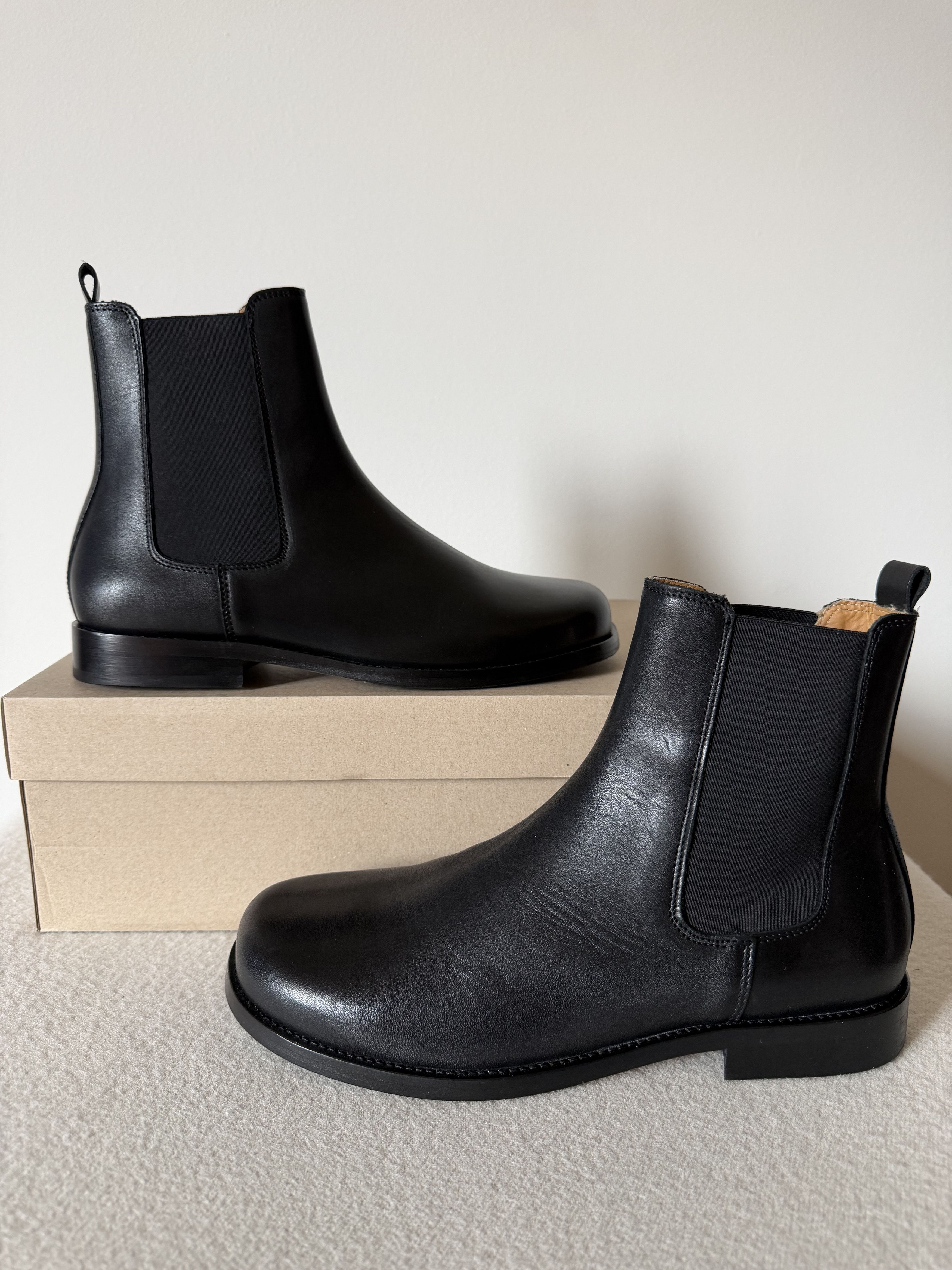 Mfpen Mfpen Core Chelsea Boots in Black Leather Size US 9 / EU 42 - 2 Thumbnail