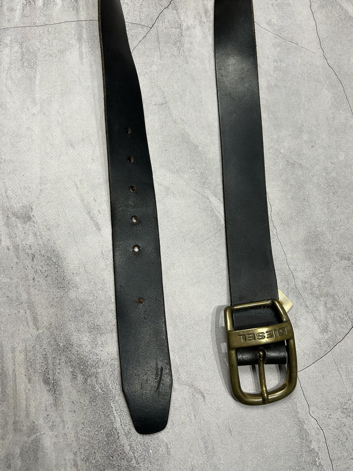 Diesel Vintage Diesel Leather Belts Y2K Opium Style Streetwear Rare Size 30 - 4 Thumbnail