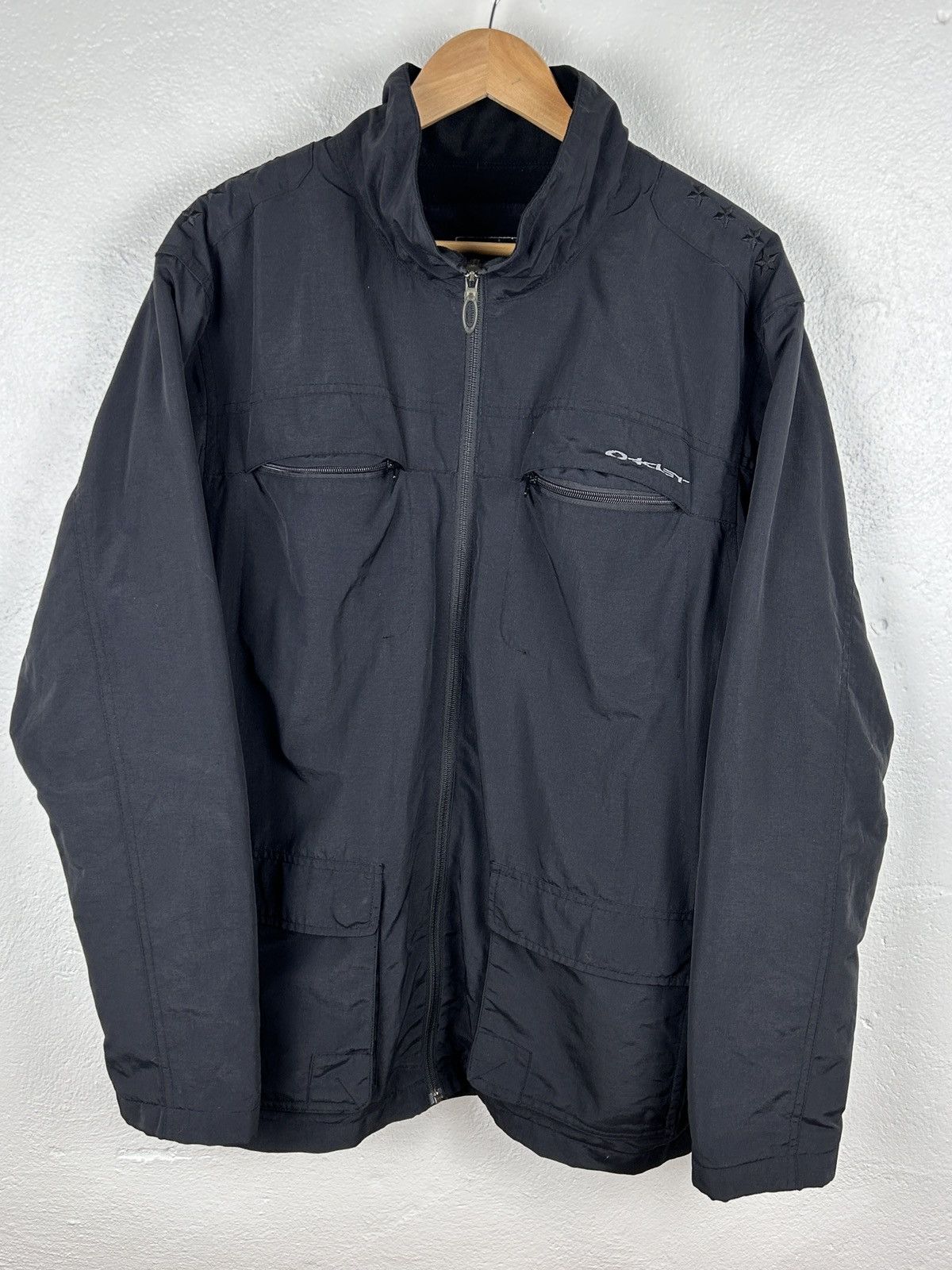 Vintage 00s Vintage Oakley Nylon Military Style Outdoor Jacket 