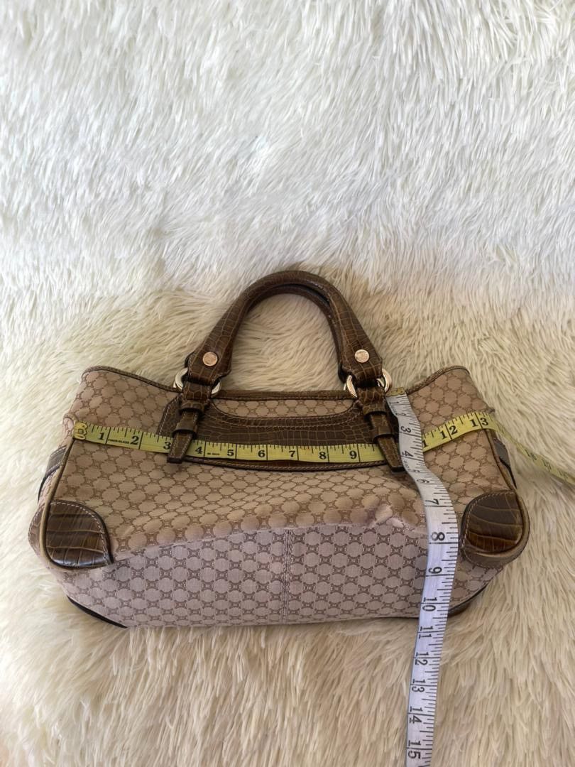 Celine 2008 Celine Macadam Canvas Boogie Handbag Size ONE SIZE - 25 Thumbnail