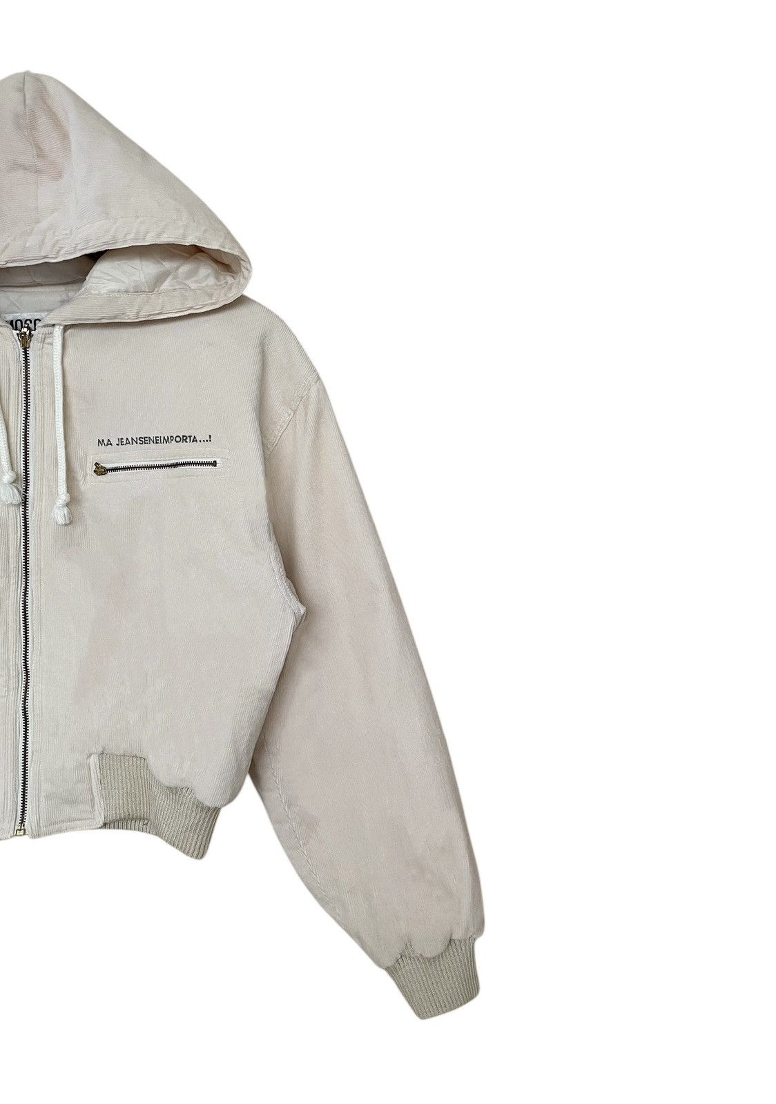 Moschino × Vintage Vintage Brand Moschino Half Zipper Hoodie 2000s Size US M / EU 48-50 / 2 - 6 Thumbnail