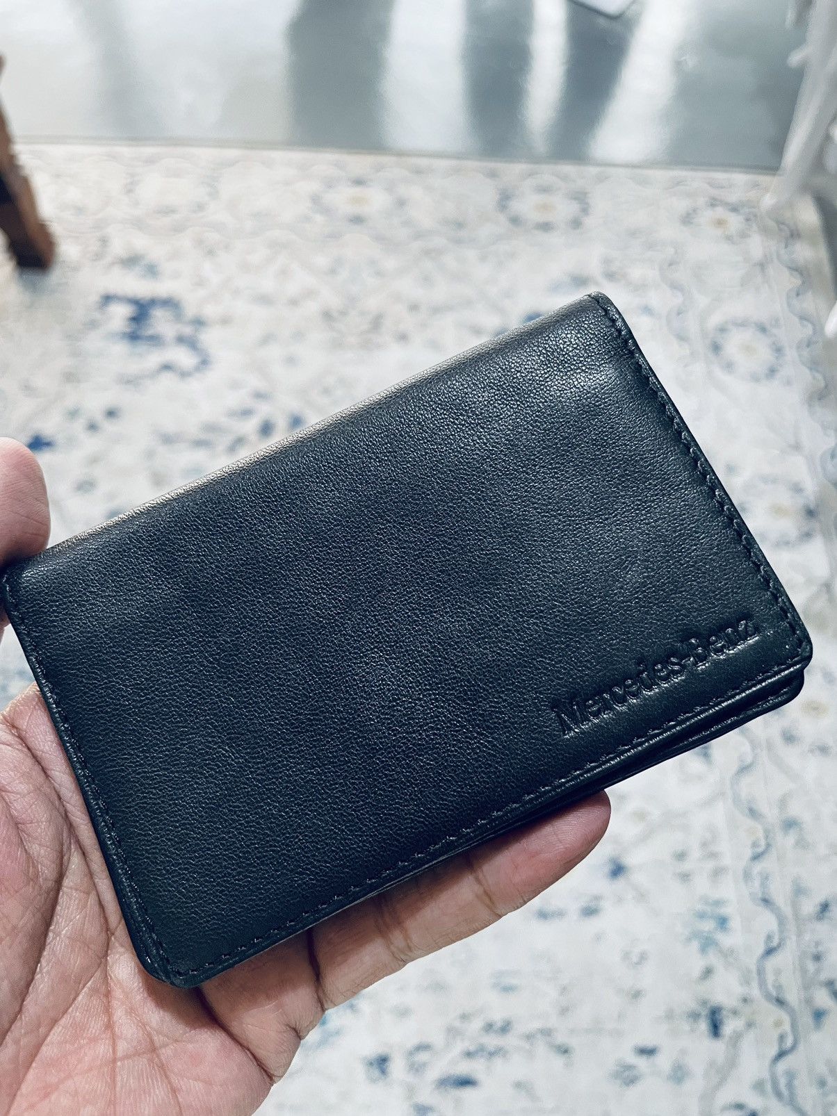 Mercedes Benz Leather Card Wallet Case Bag