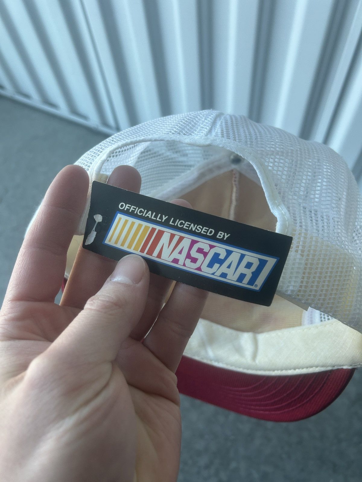 NASCAR × Vintage BNWT Vintage 90s Daytona 500 Winston Cup Trucker Hat Size ONE SIZE - 4 Thumbnail