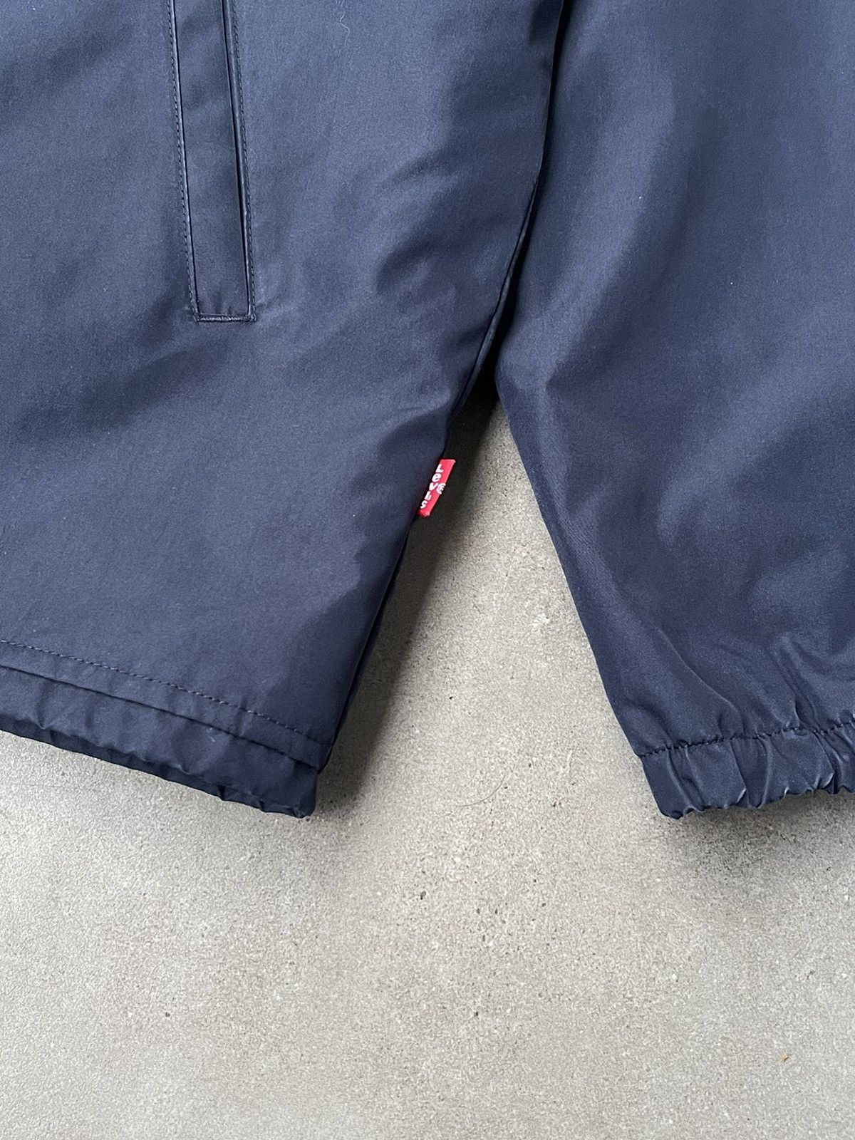 Levi's Levi's Sherpa Navy Nylon Jacket Size US M / EU 48-50 / 2 - 13 Thumbnail