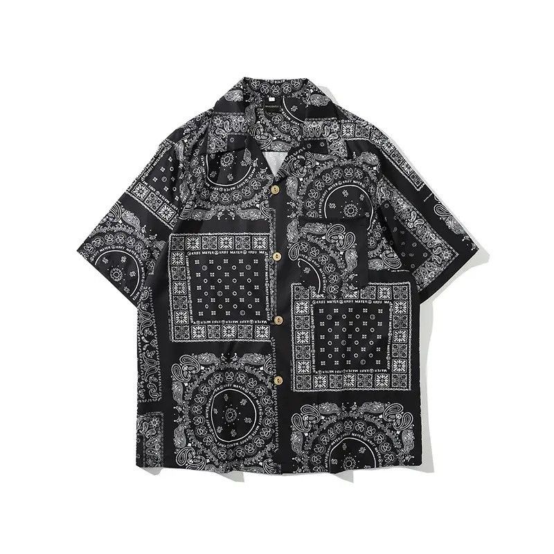 Rap Tees Paisley Bandana Print Short Sleeve Shirt Size US M / EU 48-50 / 2 - 1 Thumbnail