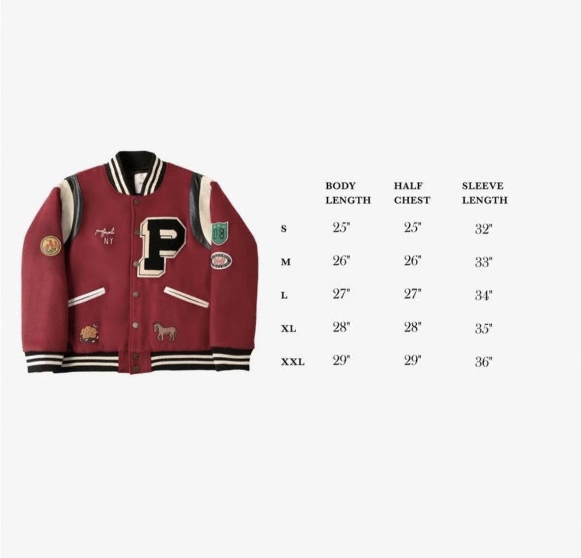 Profound Aesthetic Profound (Found) Letterman Varsity Jacket Size US L / EU 52-54 / 3 - 5 Thumbnail