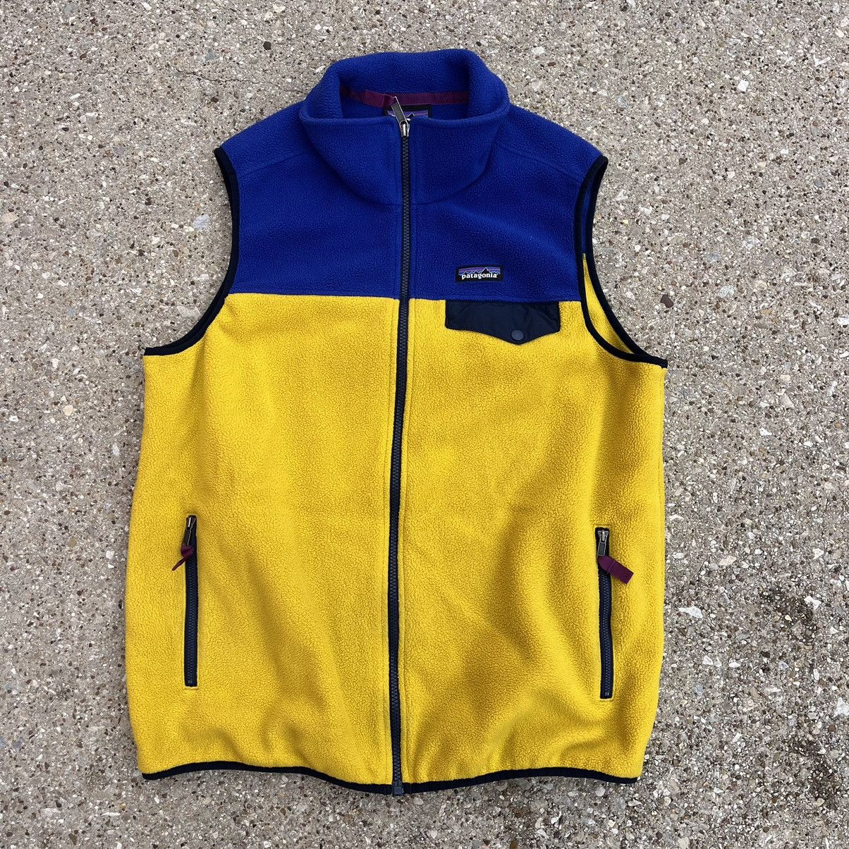 Patagonia × Vintage Vintage 2000s Patagonia Fleece Vest Size US L / EU 52-54 / 3 - 1 Thumbnail