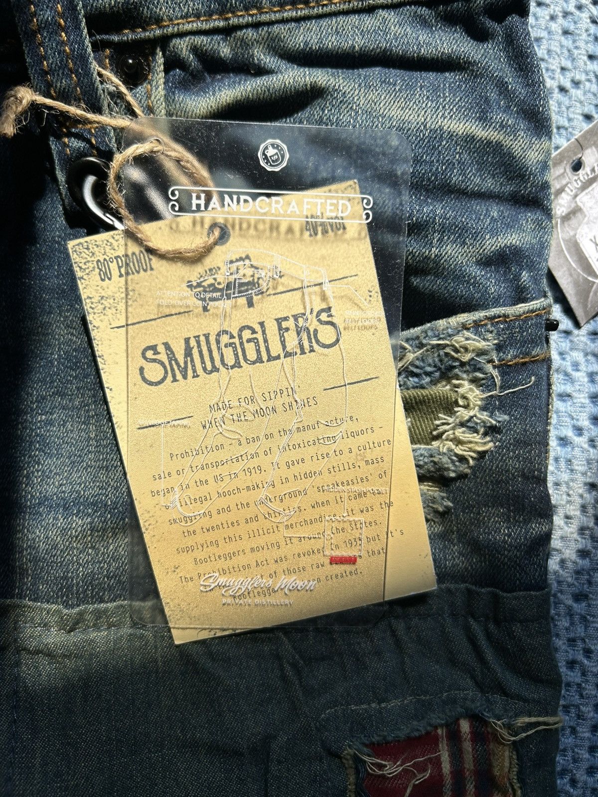 Fashion Nova Smugglers Moon Denim Jeans Size US 30 / EU 46 - 9 Thumbnail