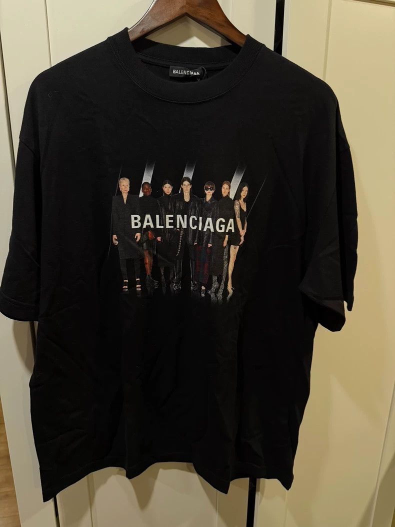 Balenciaga Balenciaga Band Print Short Sleeve T-shirt - dmc Size US M / EU 48-50 / 2 - 1 Thumbnail