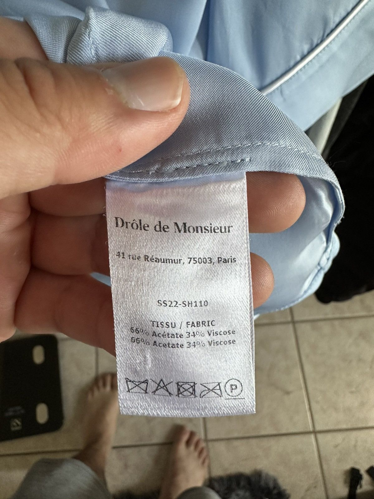 Drole De Monsieur Drole De Monsieur shirt - size M (EU 48) Size US M / EU 48-50 / 2 - 4 Thumbnail