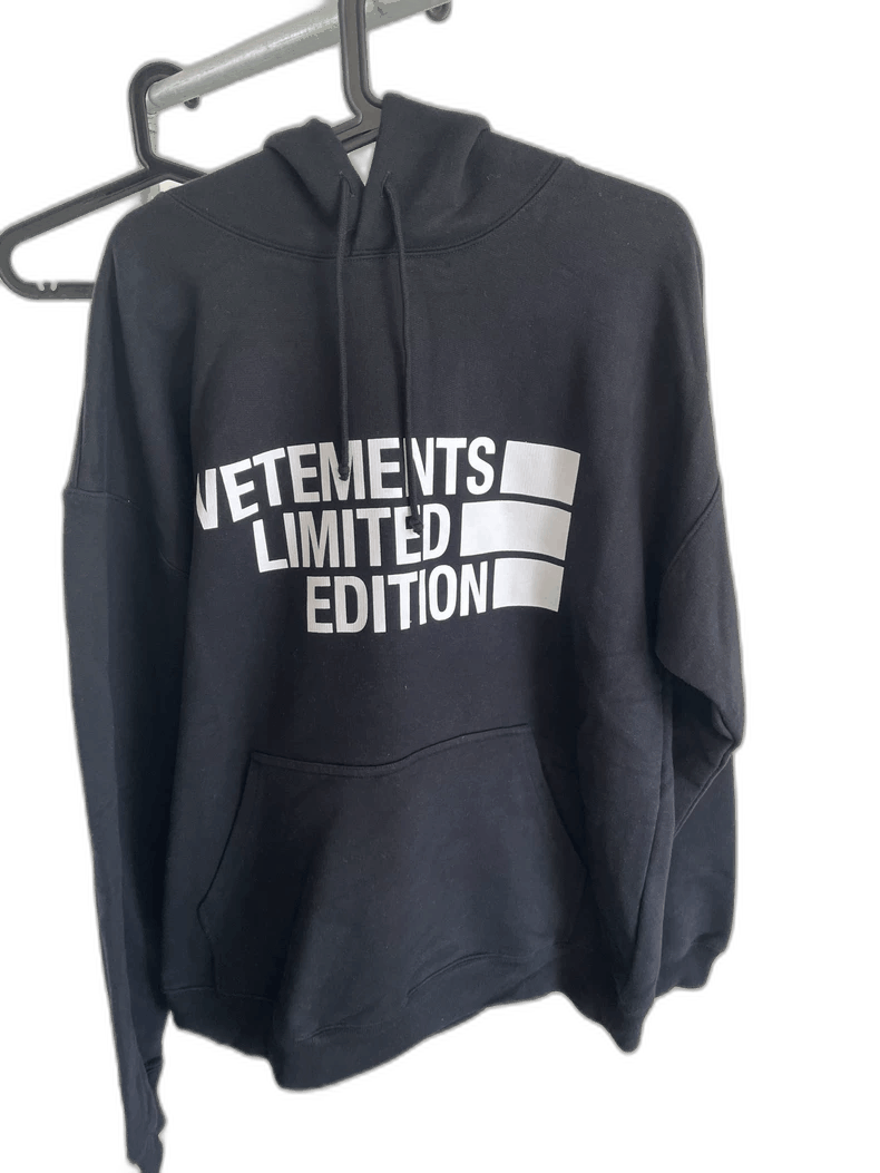Vetements vetements limited edition black hoodie Size US XS / EU 42 / 0 - 1 Thumbnail
