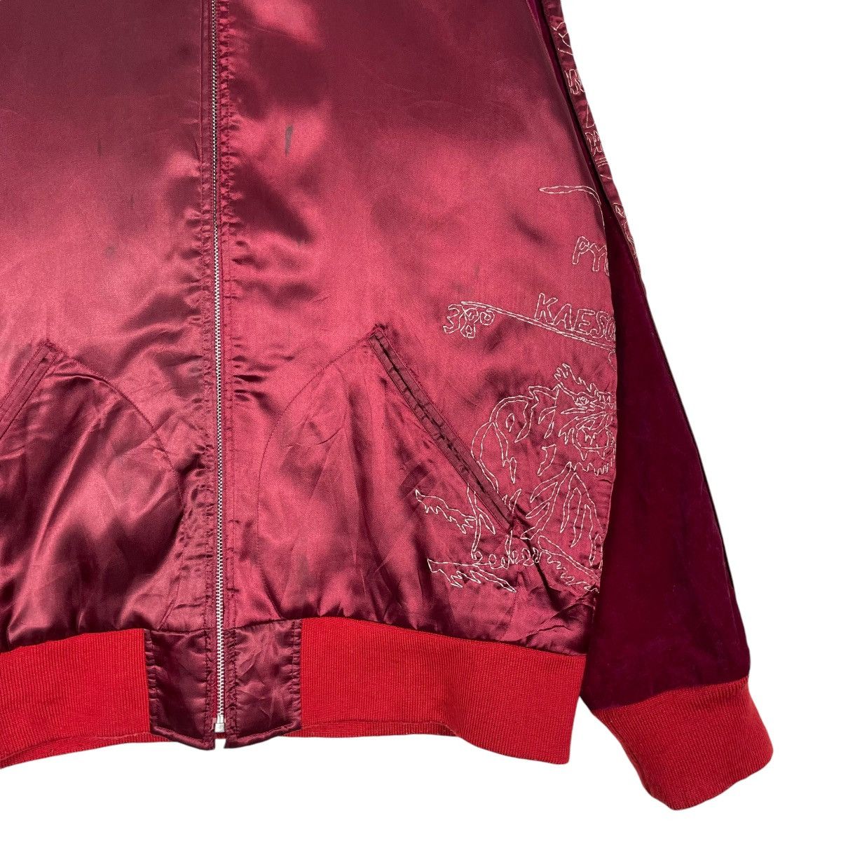 Japanese Brand × Vintage 💥YOKOSUKA JAPAN SUKAJAN EMBROIDERED JACKET Size US M / EU 48-50 / 2 - 4 Thumbnail