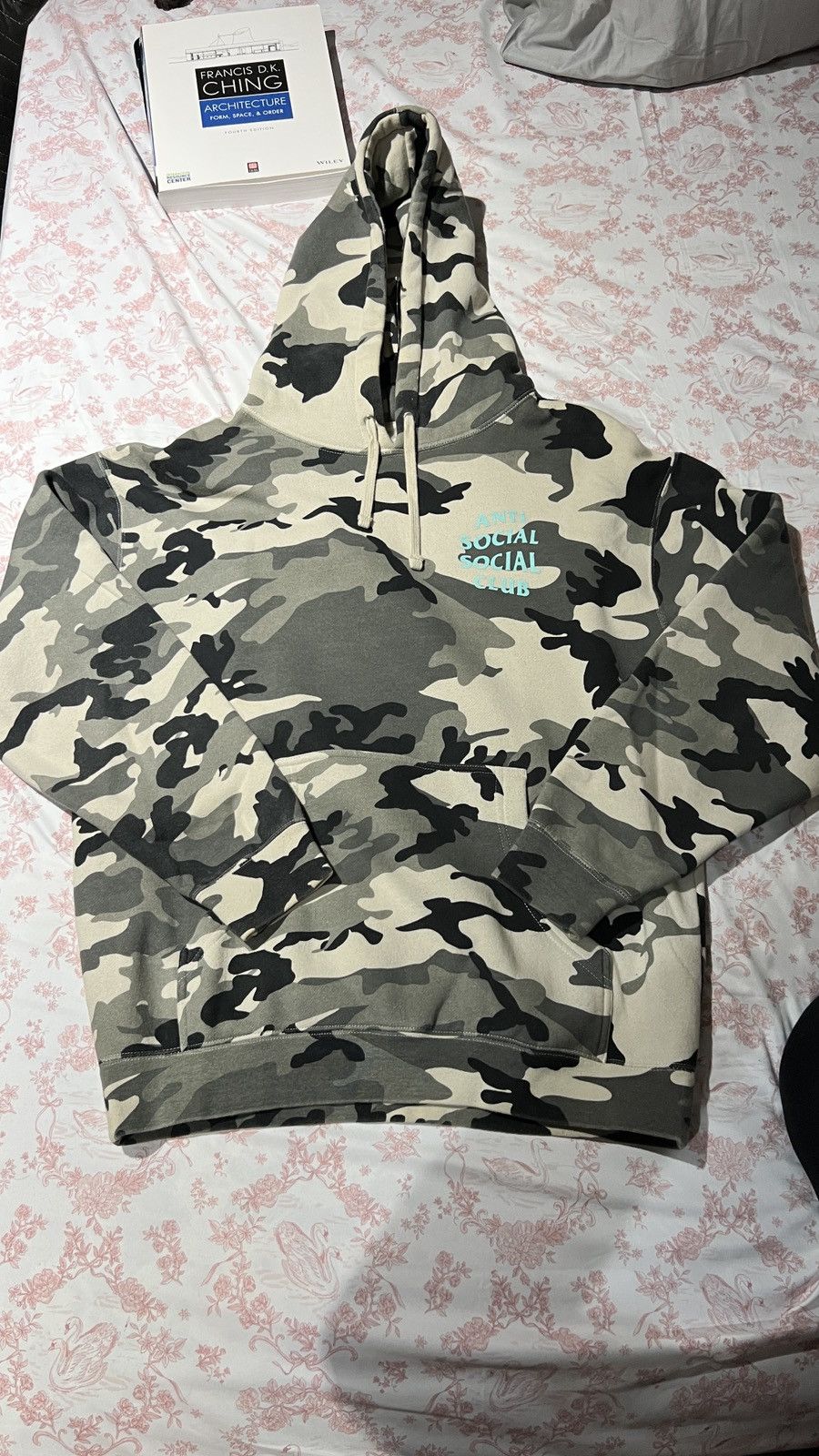 Anti Social Social Club ASSC SNOW CAMO HOODIE *BLUE FONT* Size US M / EU 48-50 / 2 - 1 Thumbnail