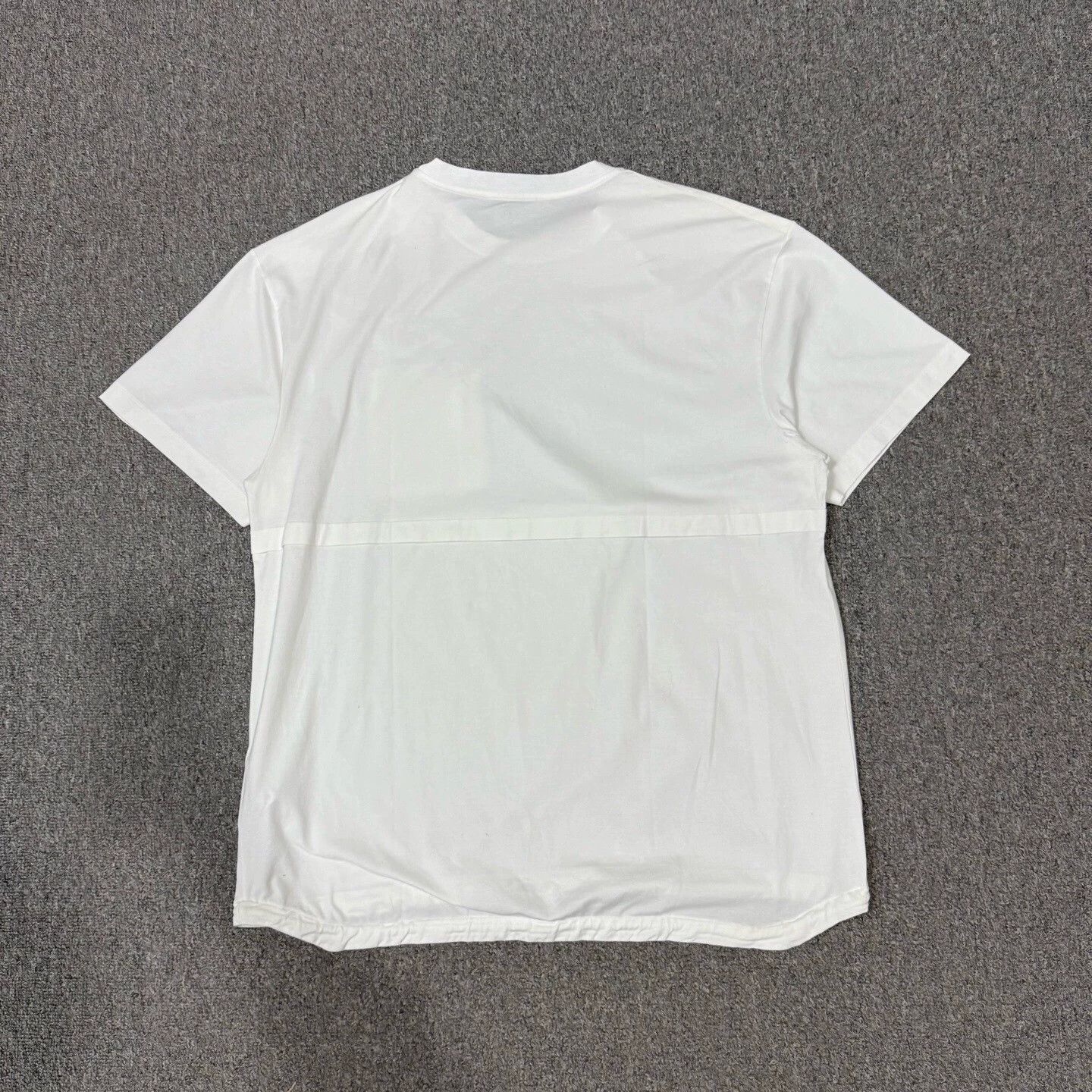 Prada Prada White Nylon Tape Short Sleeve XL Size US XL / EU 56 / 4 - 2 Thumbnail