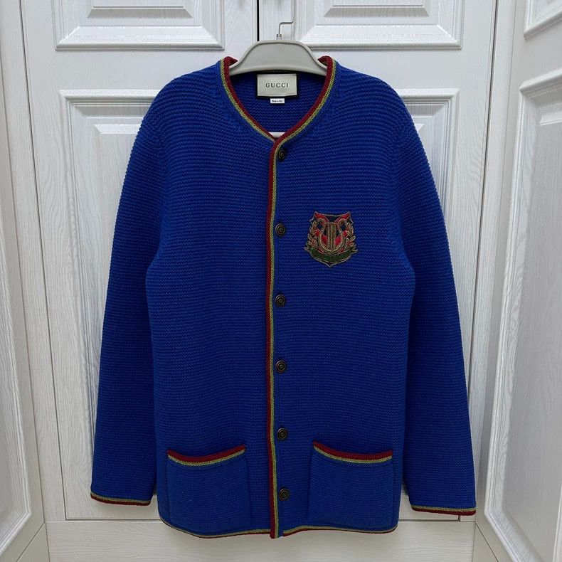 Gucci Gucci Wool cardigan jacket 2503-Nextarrow Size US XS / EU 42 / 0 - 1 Thumbnail