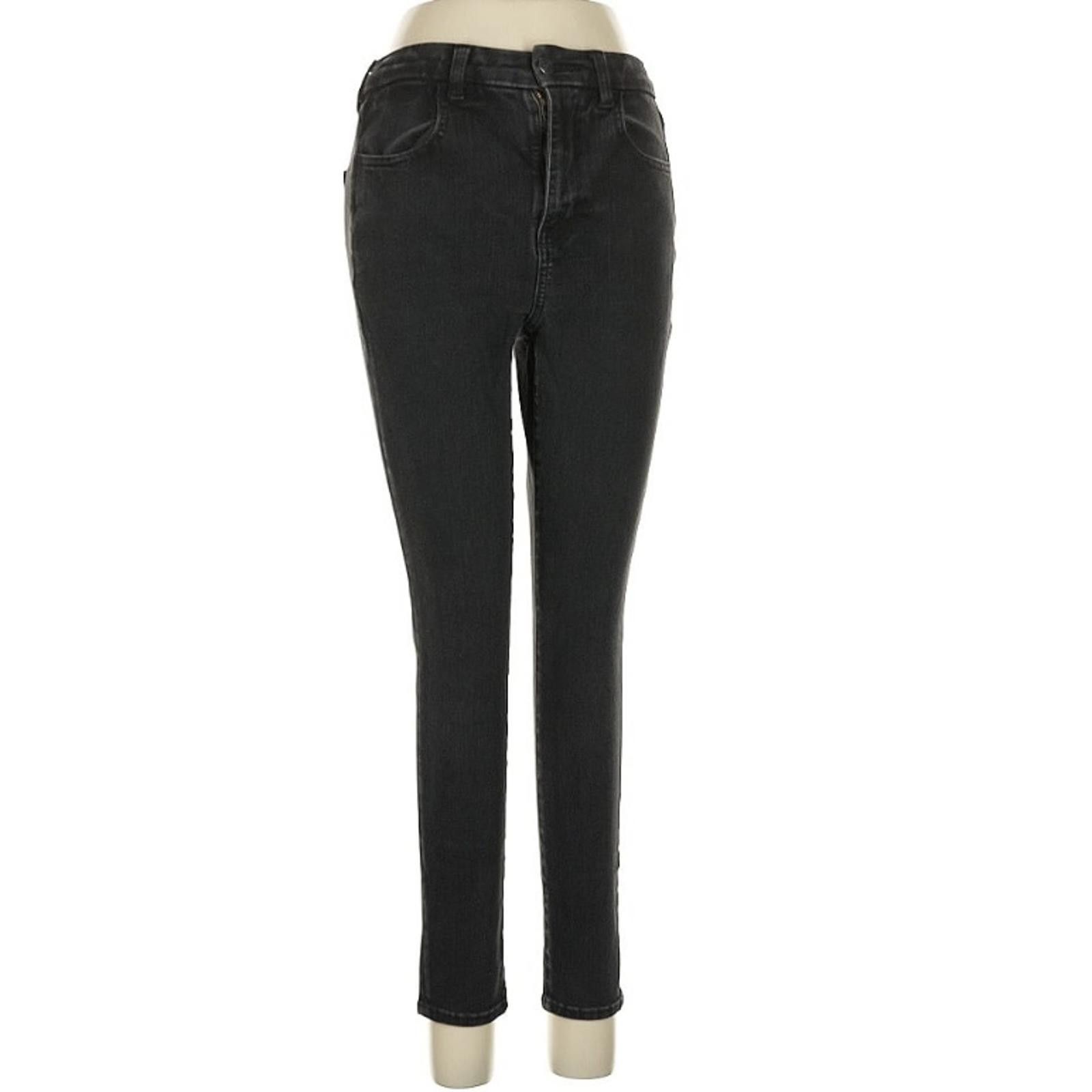 American Eagle Outfitters American Eagle Outfitters Black Denim Skinny Jeans 6 Short Size 28" / US 6 / IT 42 - 1 Thumbnail