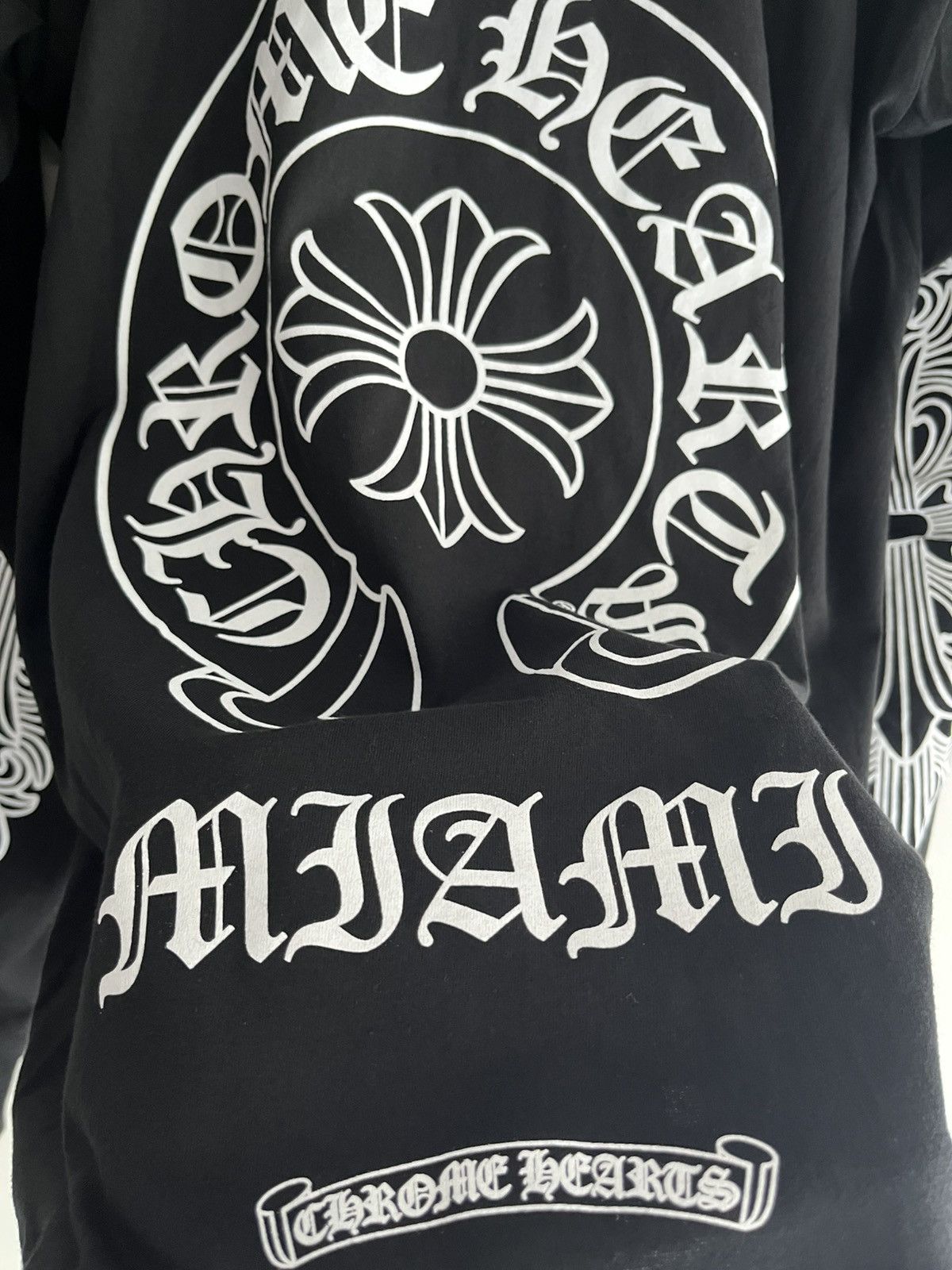 Chrome Hearts Brand NEW Chrome Hearts Miami Logo Shirt Long Sleeve Size US XL / EU 56 / 4 - 14 Thumbnail