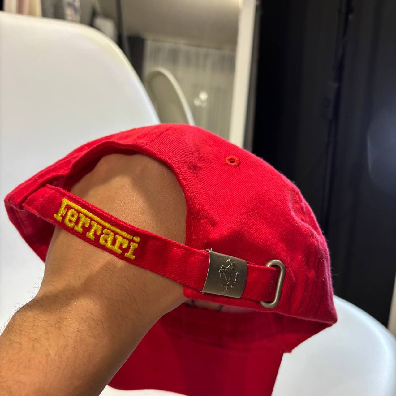 Ferrari Ferrari Racing vintage cap Size:One Size Size ONE SIZE - 4 Thumbnail