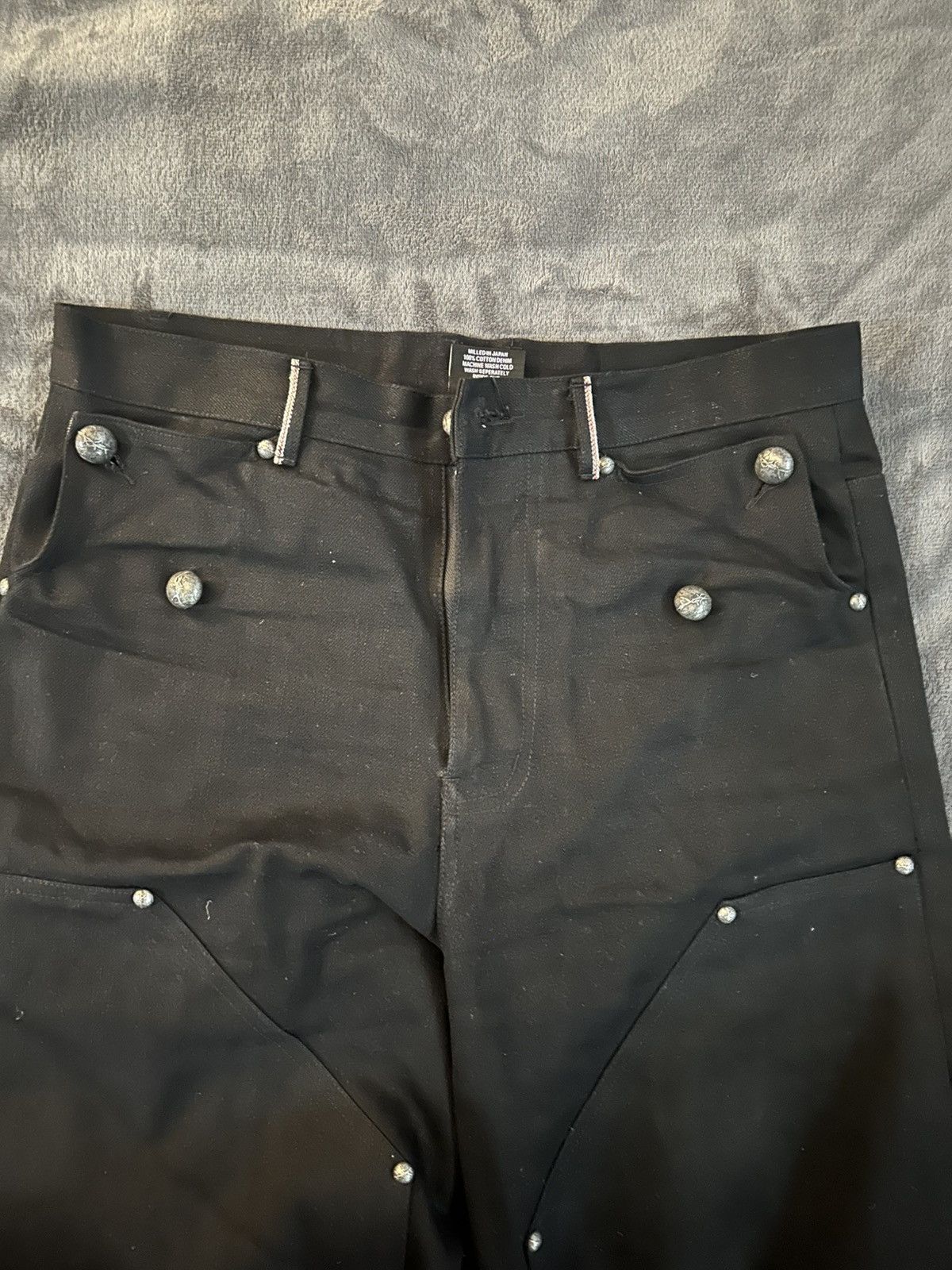 Vintage Ditch Double Knee Selvedge Denim Size US 32 / EU 48 - 3 Thumbnail