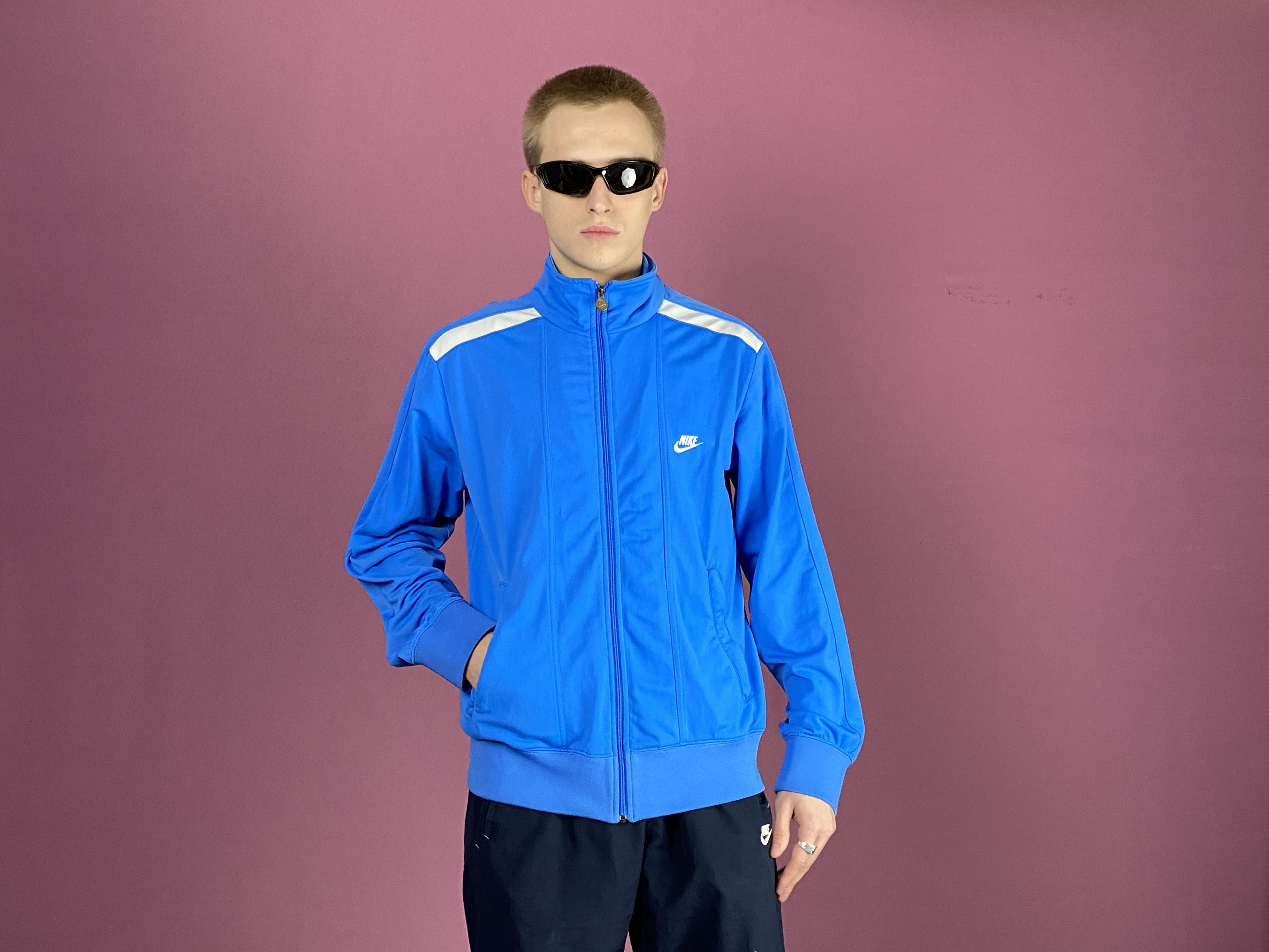 Nike × Vintage Nike Vintage Men's Track Jacket - M Size US M / EU 48-50 / 2 - 4 Thumbnail